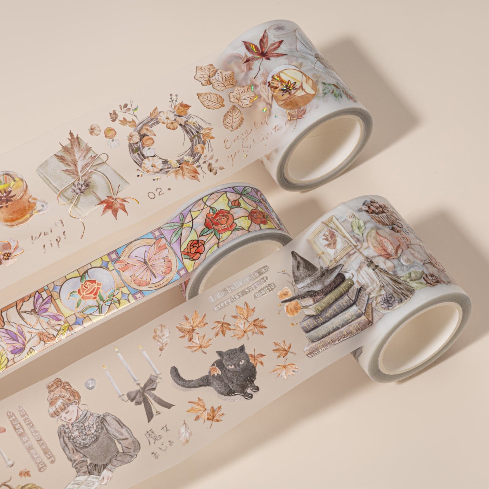 Hinoki - 'Into the Enchantment' PET Decorative Tape