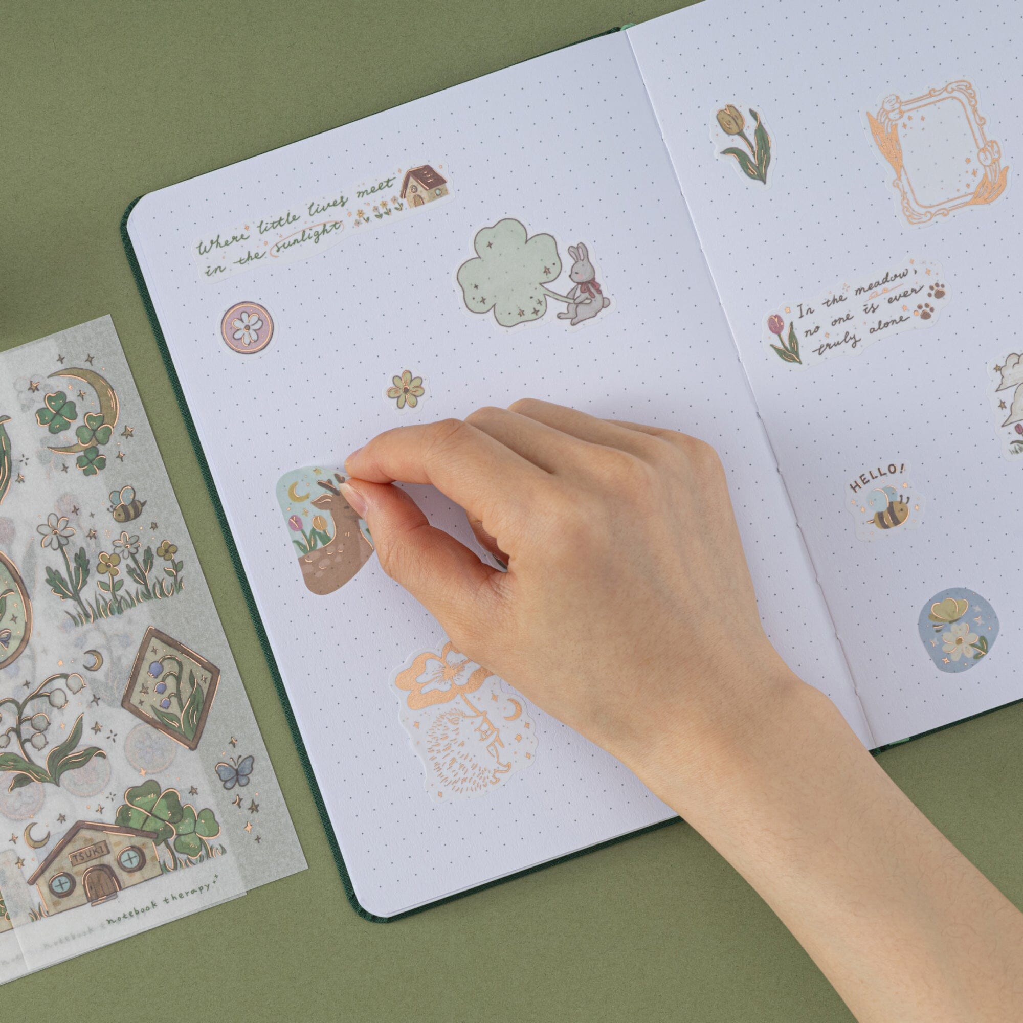 Tsuki 'Meadow Friends' Sticker Set ☾