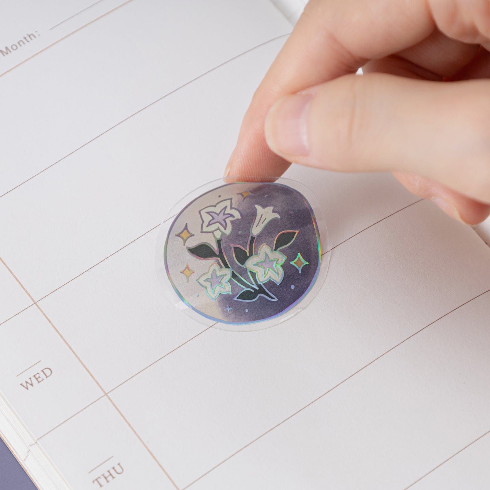Tsuki 'Moonflower Magic' 3D Sticker Set ☾