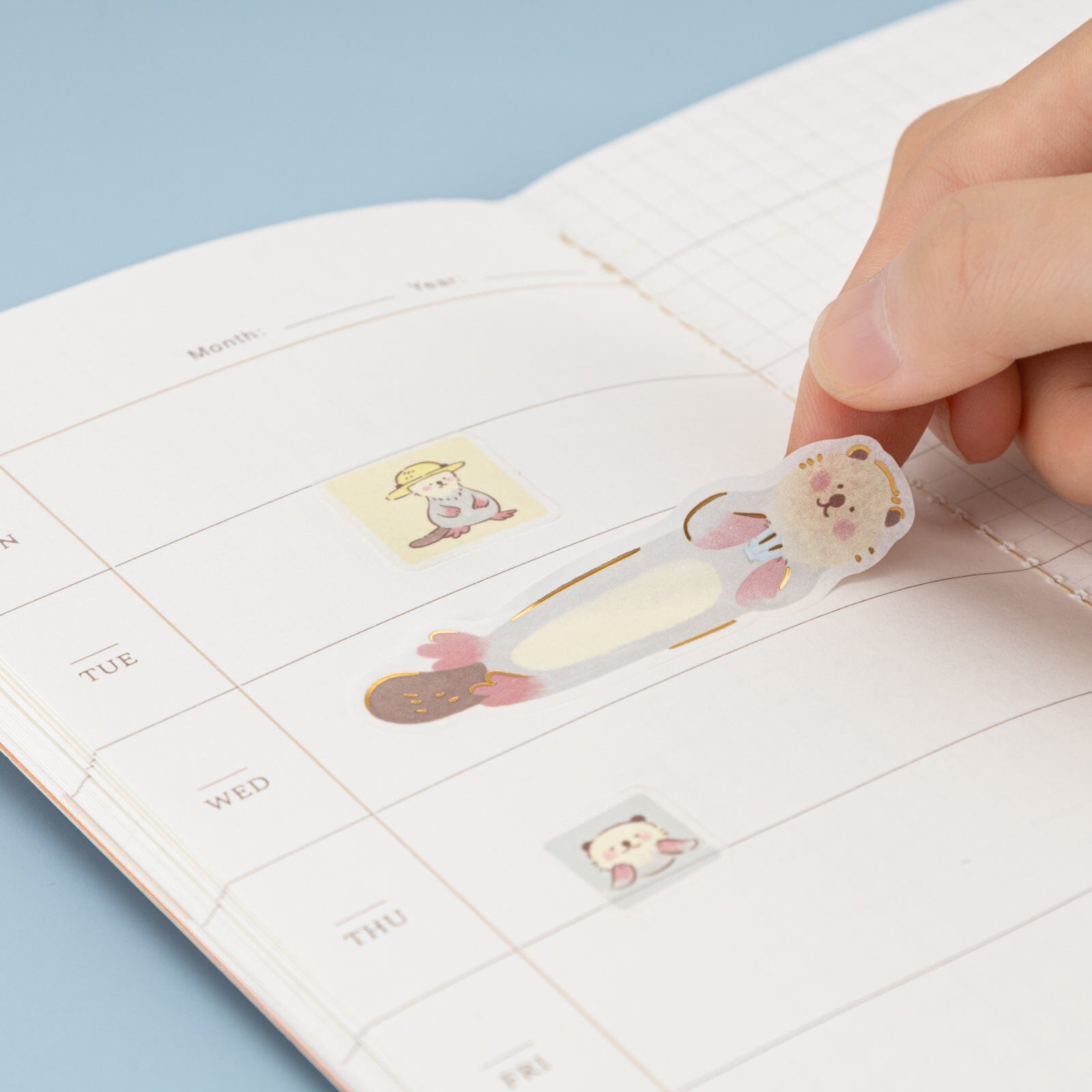Tsuki 'Otter Friends' Sticker Set ☾