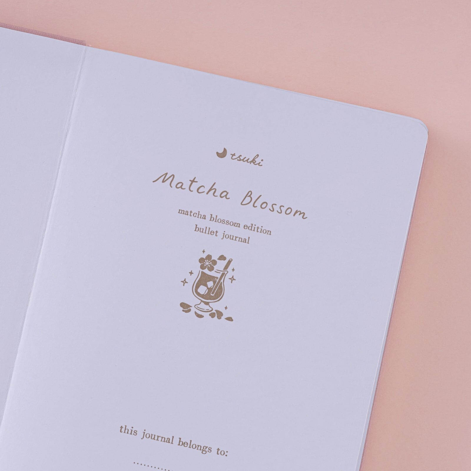 Tsuki 'Matcha Blossom' Limited Edition Luxury Bullet Journal ☾