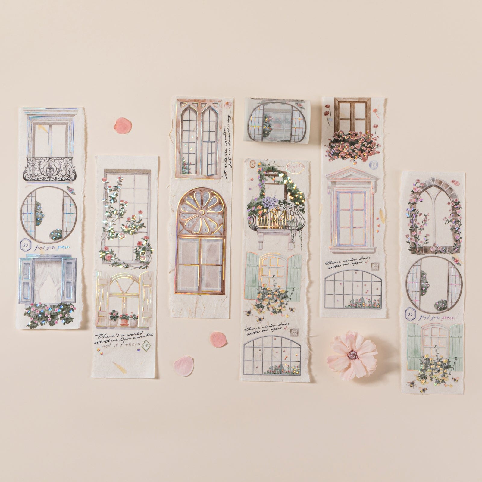 Hinoki - 'Into the Sky' PET Decorative Tape Set