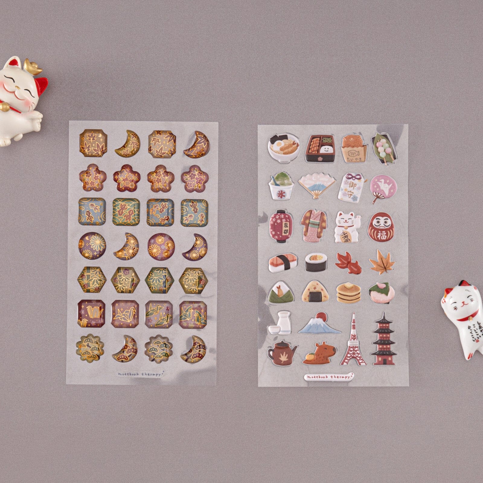 Tsuki 'Journey in Japan' 3D Sticker Set ☾