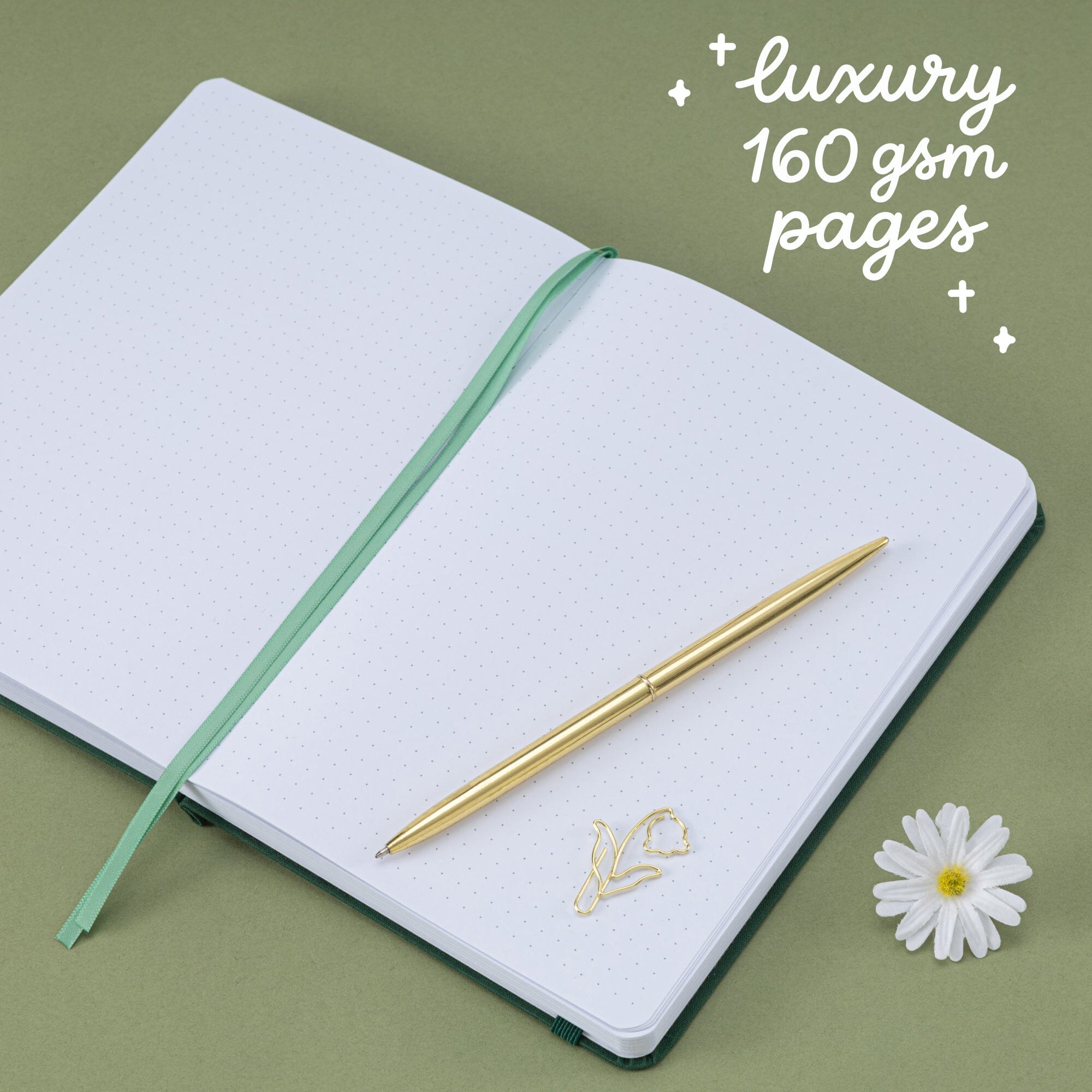 Tsuki 'Evergreen Lily' Limited Edition Bullet Journal ☾
