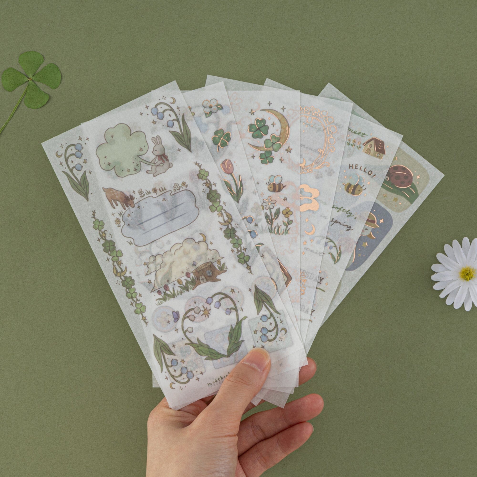Tsuki 'Meadow Friends' Sticker Set ☾