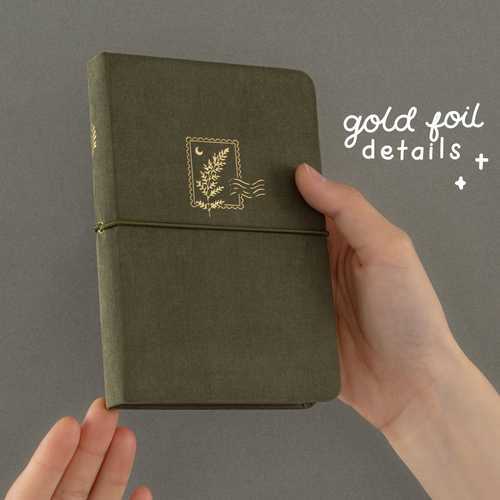 Tsuki 'Fern Fable' A6 Luxury Travel Notebook ☾