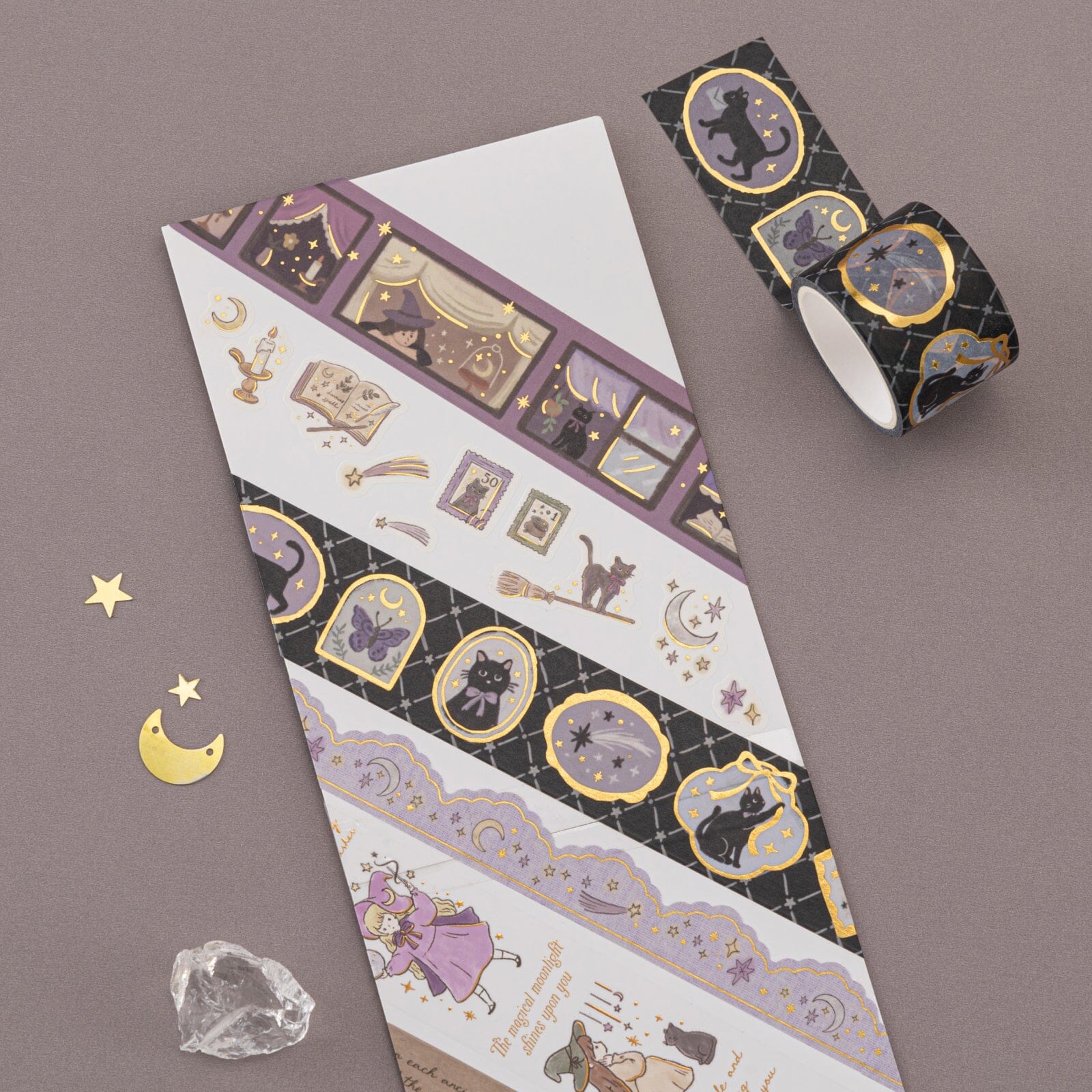 Tsuki 'Lunar Delivery' Washi Tape Set ☾