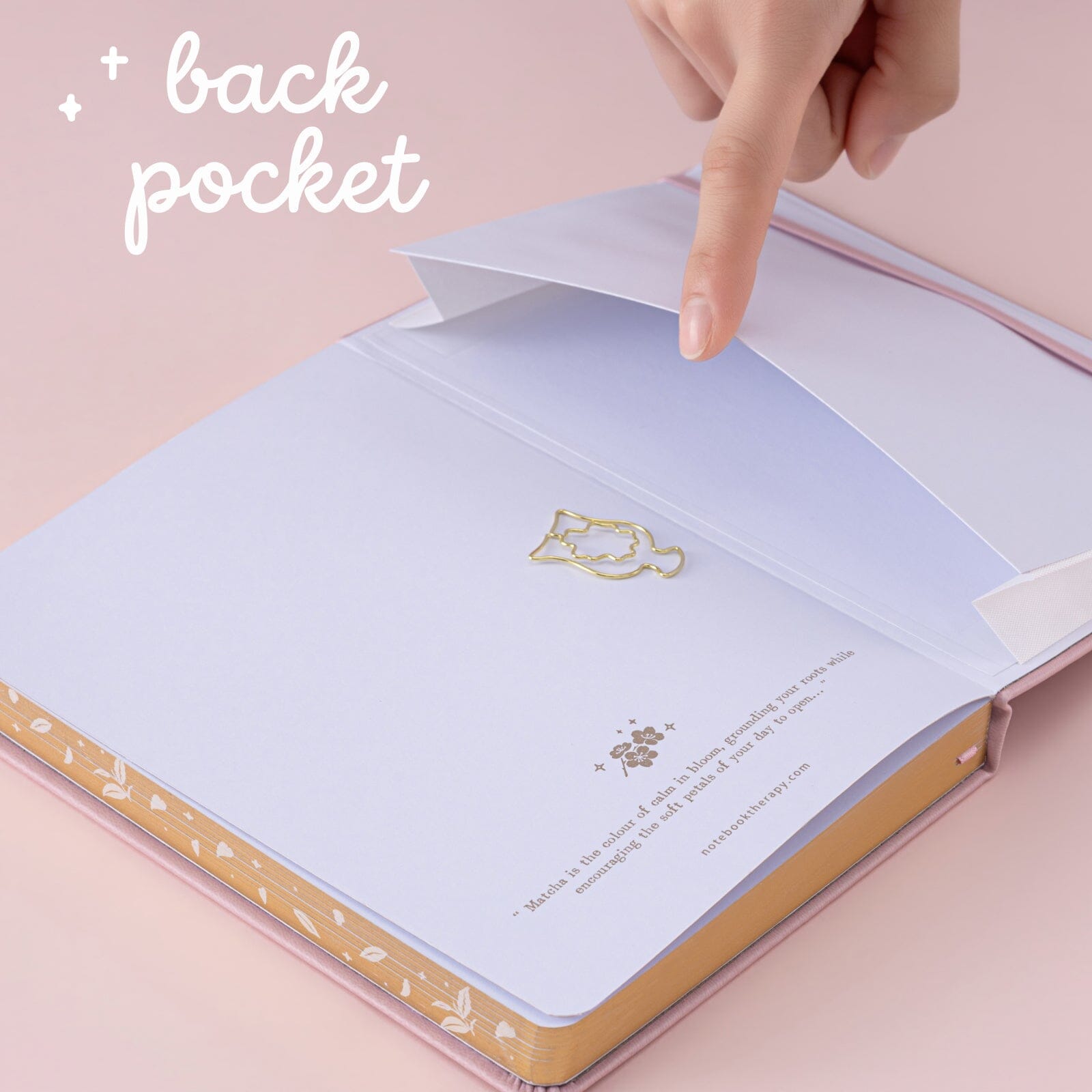 Tsuki 'Matcha Blossom' Limited Edition Luxury Bullet Journal ☾