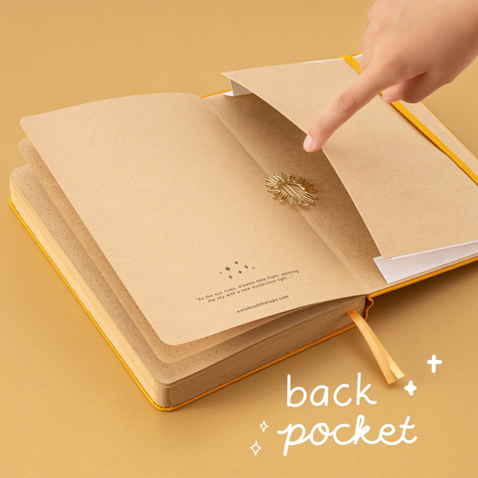 Tsuki 'Sunlit Mystery' Kraft Paper Limited Edition Bullet Journal ☾