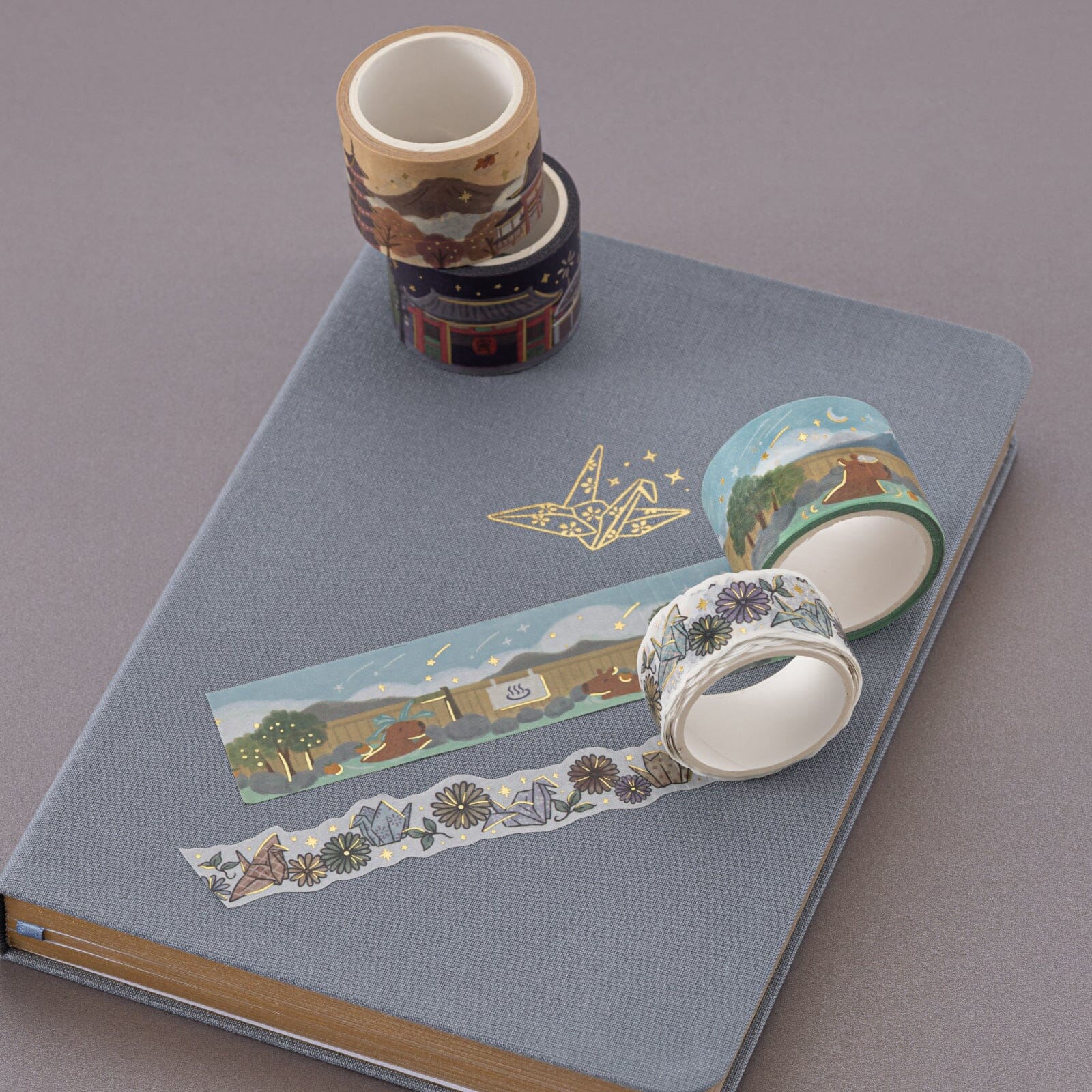 Tsuki 'Journey in Japan' Washi Tape Set ☾