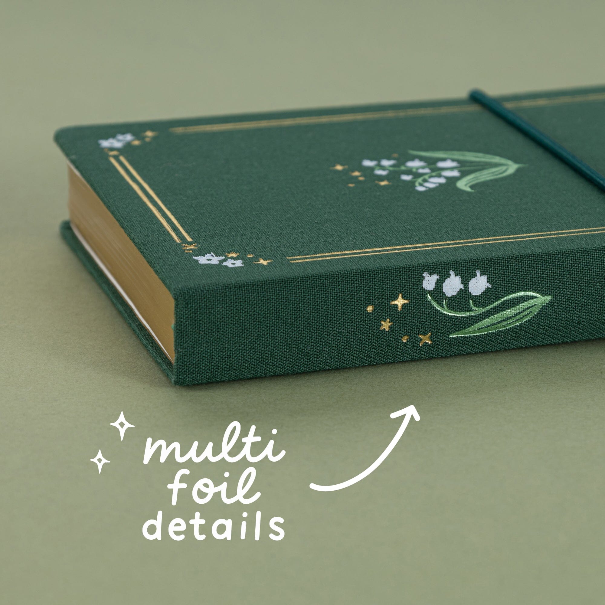 Tsuki ‘Soft Lily’ Limited Edition Luxury Travel Notebook ☾