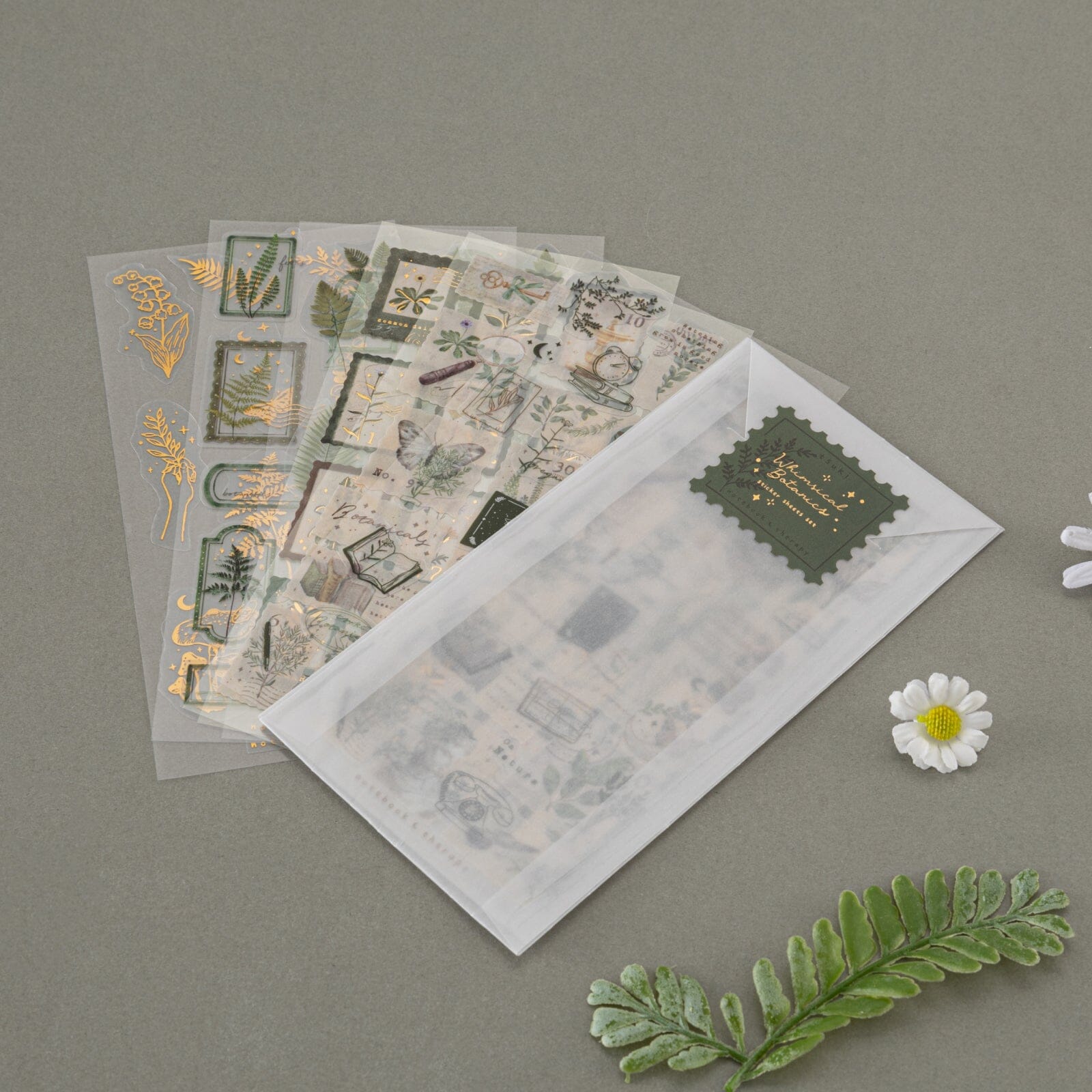 Tsuki 'Whimsical Botanics' Sticker Set ☾