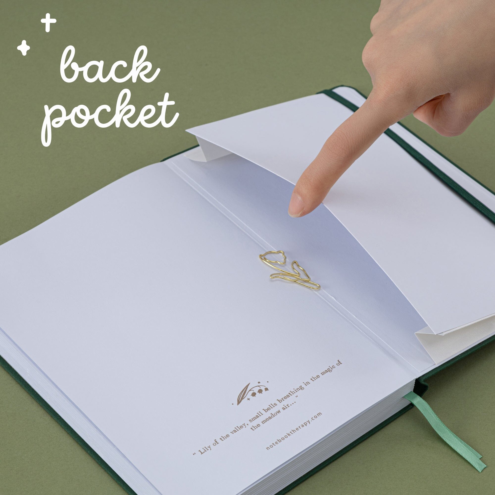 Tsuki 'Evergreen Lily' Limited Edition Bullet Journal ☾