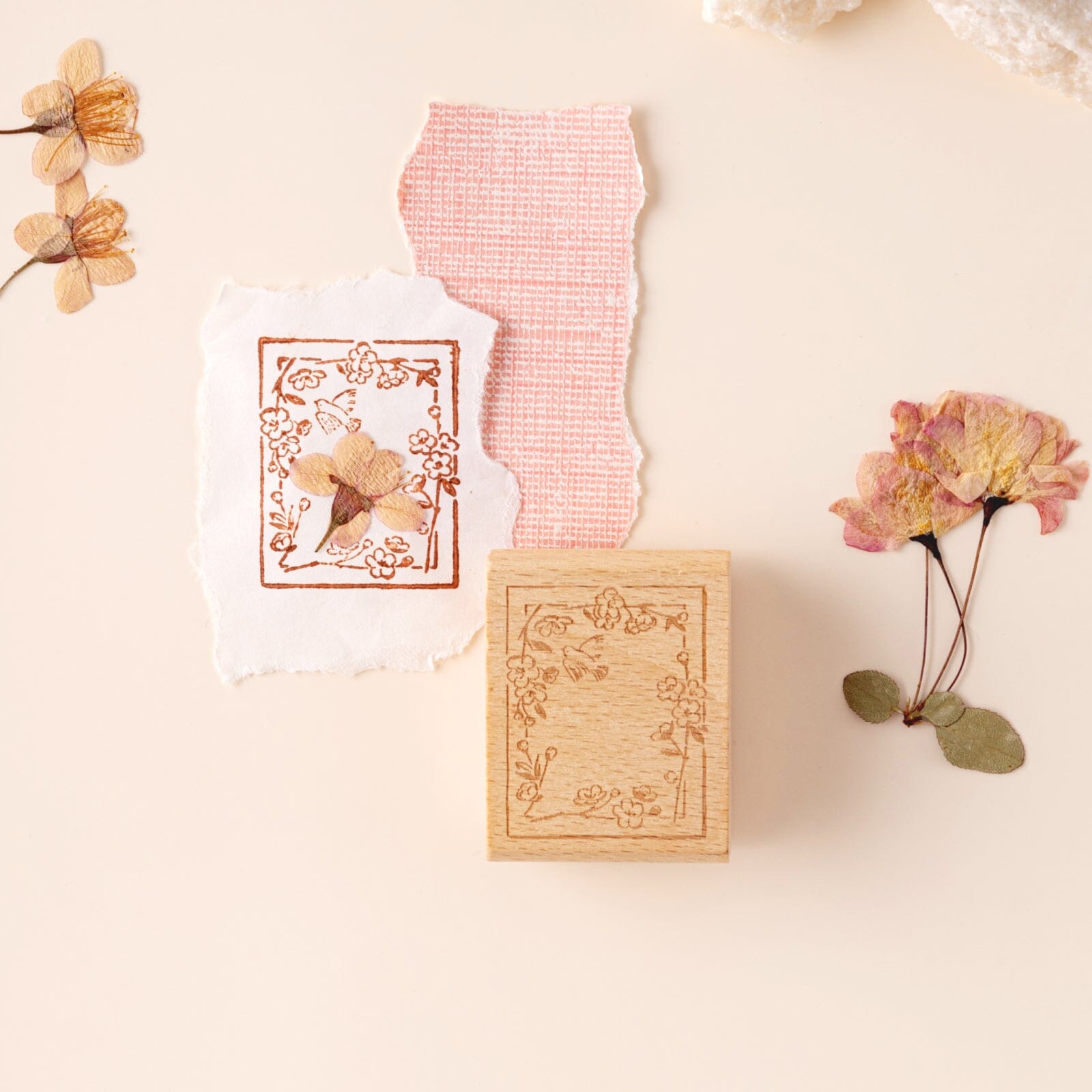 Hinoki - 'Into the Song' Engraved Wooden Stamps Set