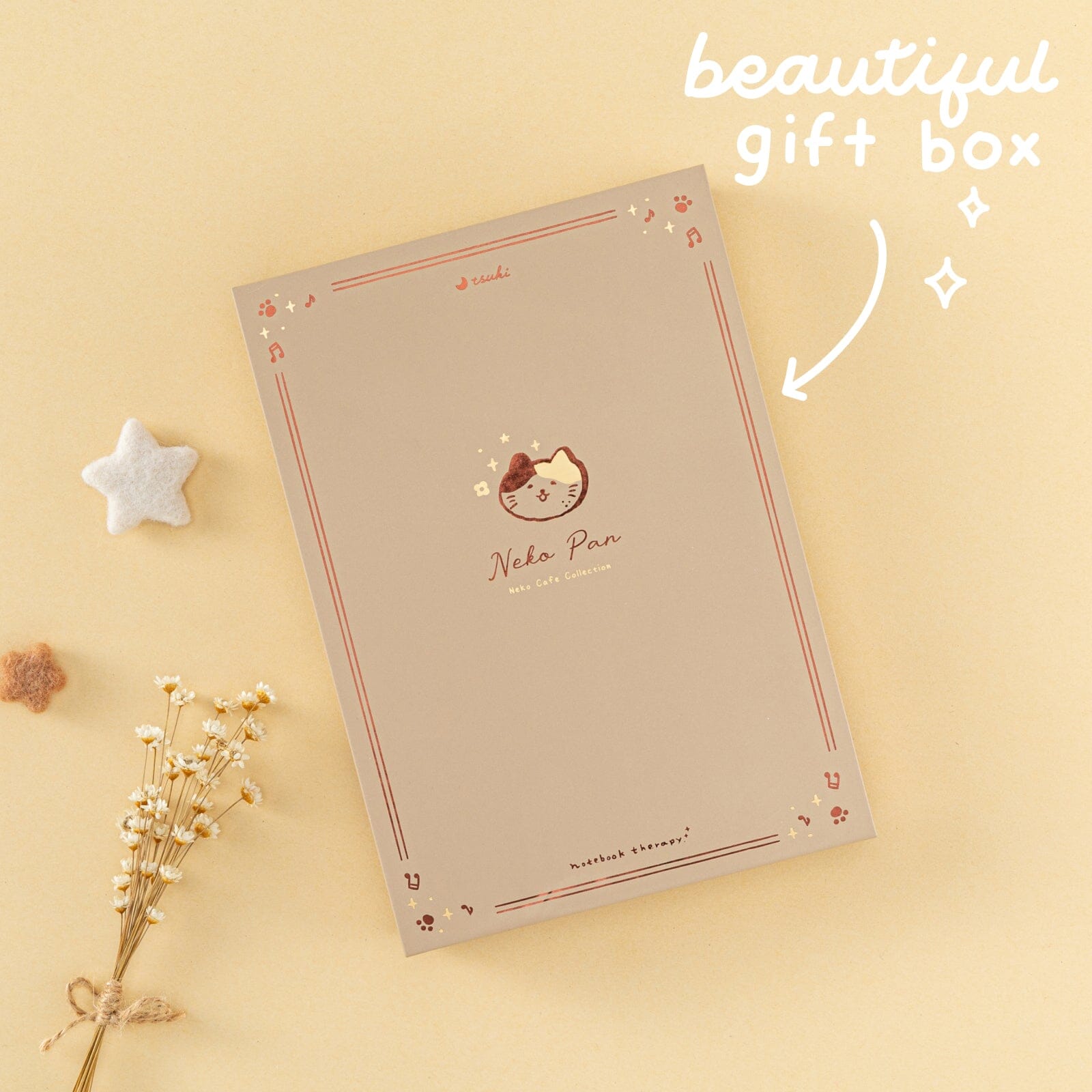 Tsuki 'Neko Pan' Limited Edition Bullet Journal ☾