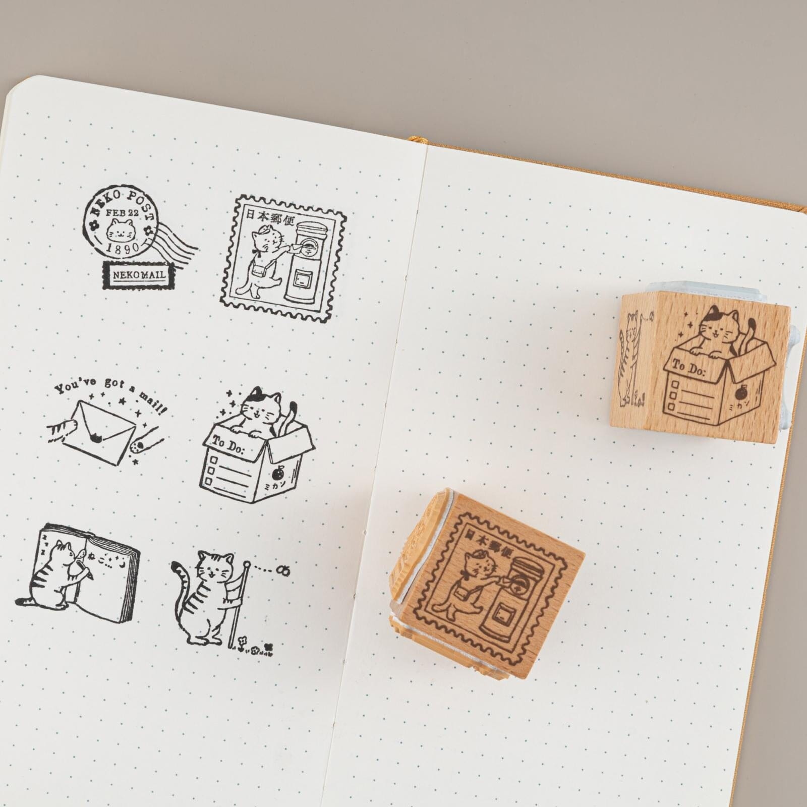 Tsuki 'Neko Days' Travel Notebook Gift Set ☾