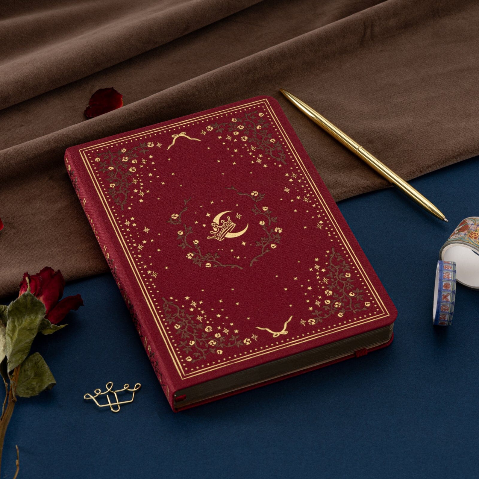 Tsuki 'Majestic Moon' Limited Edition Kraft Paper Bullet Journal in A5 ☾