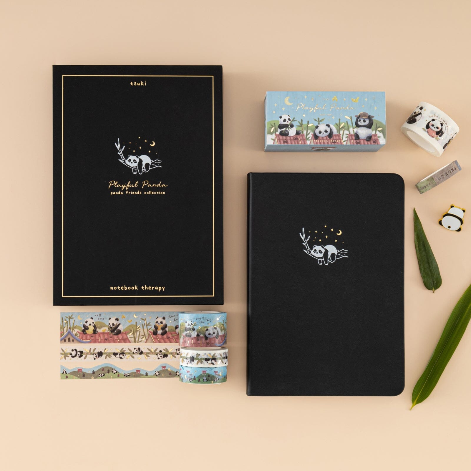 Tsuki 'Playful Panda' Limited Edition A5 Bullet Journal ☾