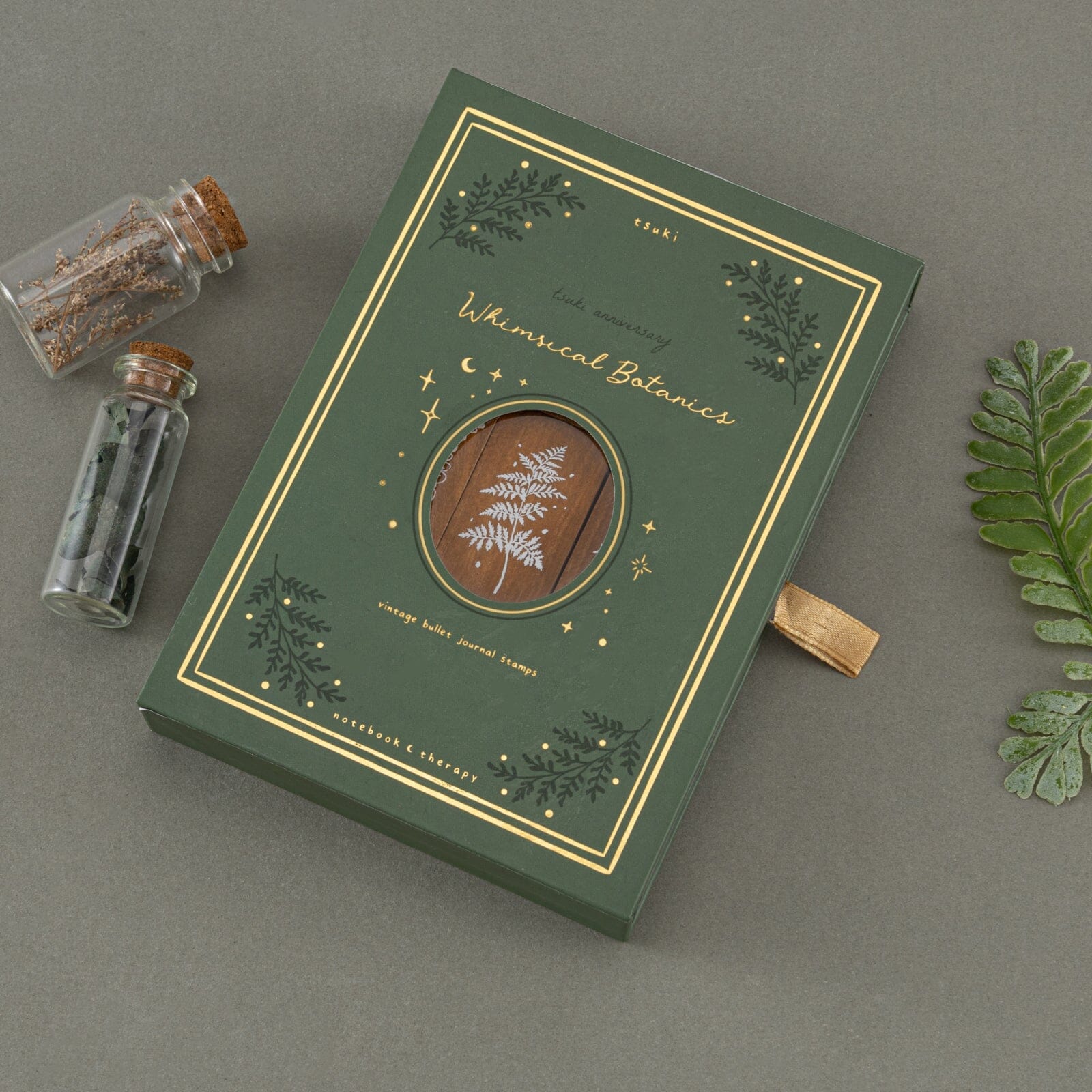 Tsuki 'Whimsical Botanics' Bullet Journal Stamp Set ☾