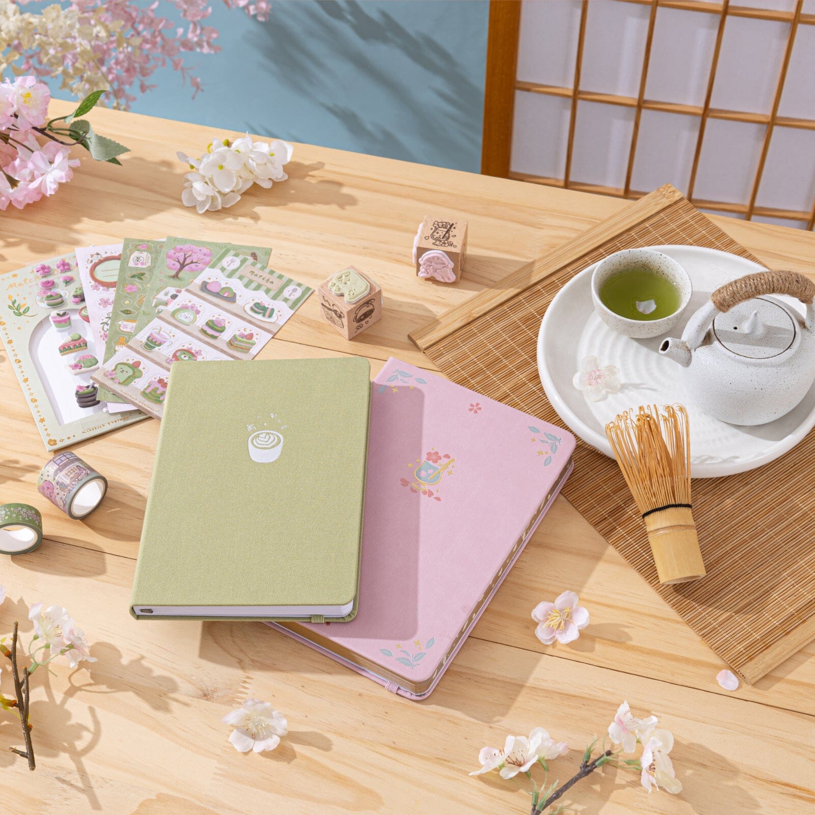 Tsuki 'Matcha Matcha' Limited Edition Bullet Journal ☾