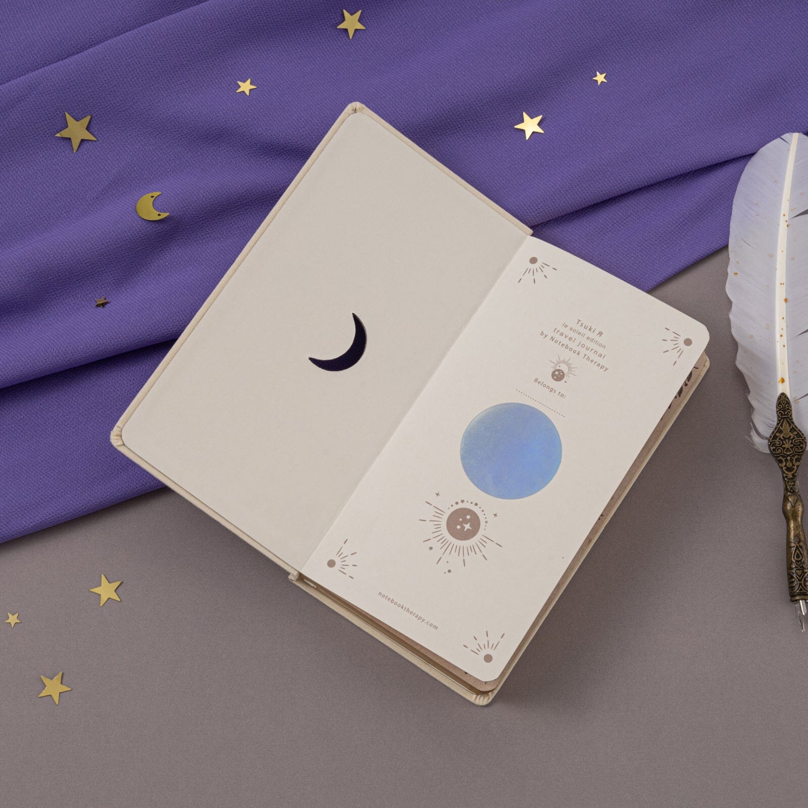Tsuki 'The Sun' Collector's Edition Moon Planner Travel Notebook ☾