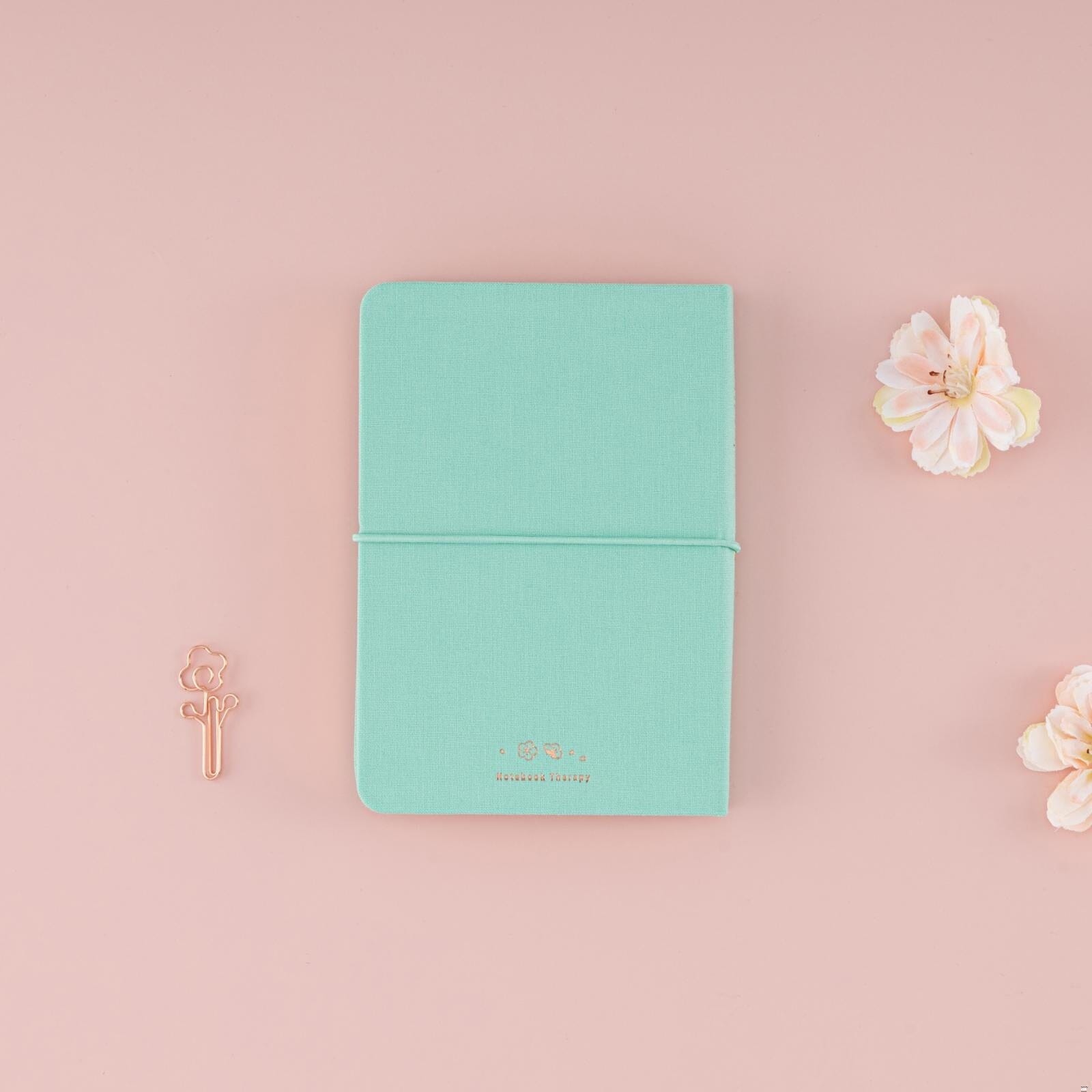 Tsuki 'Sakura Mint' A6 Travel Notebook ☾