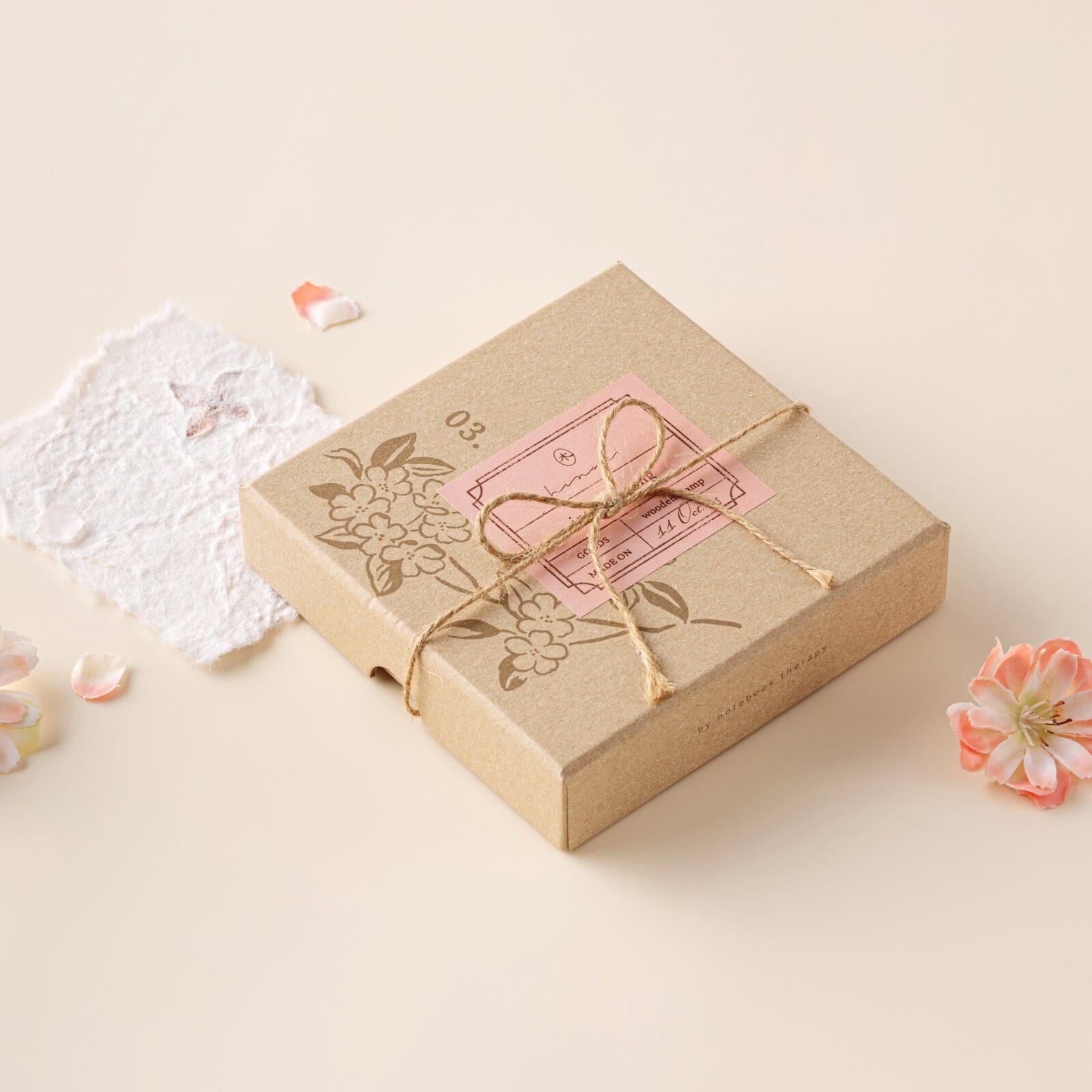 Hinoki - 'Into the Song' Engraved Wooden Stamps Set