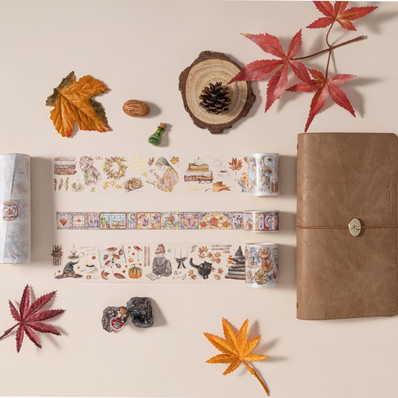 Hinoki - 'Into the Enchantment' PET Decorative Tape
