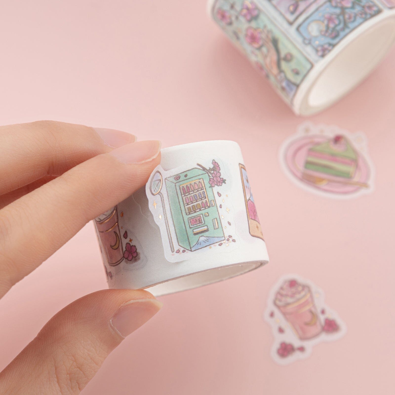 Tsuki 'Sakura Days' Washi Tape Set ☾