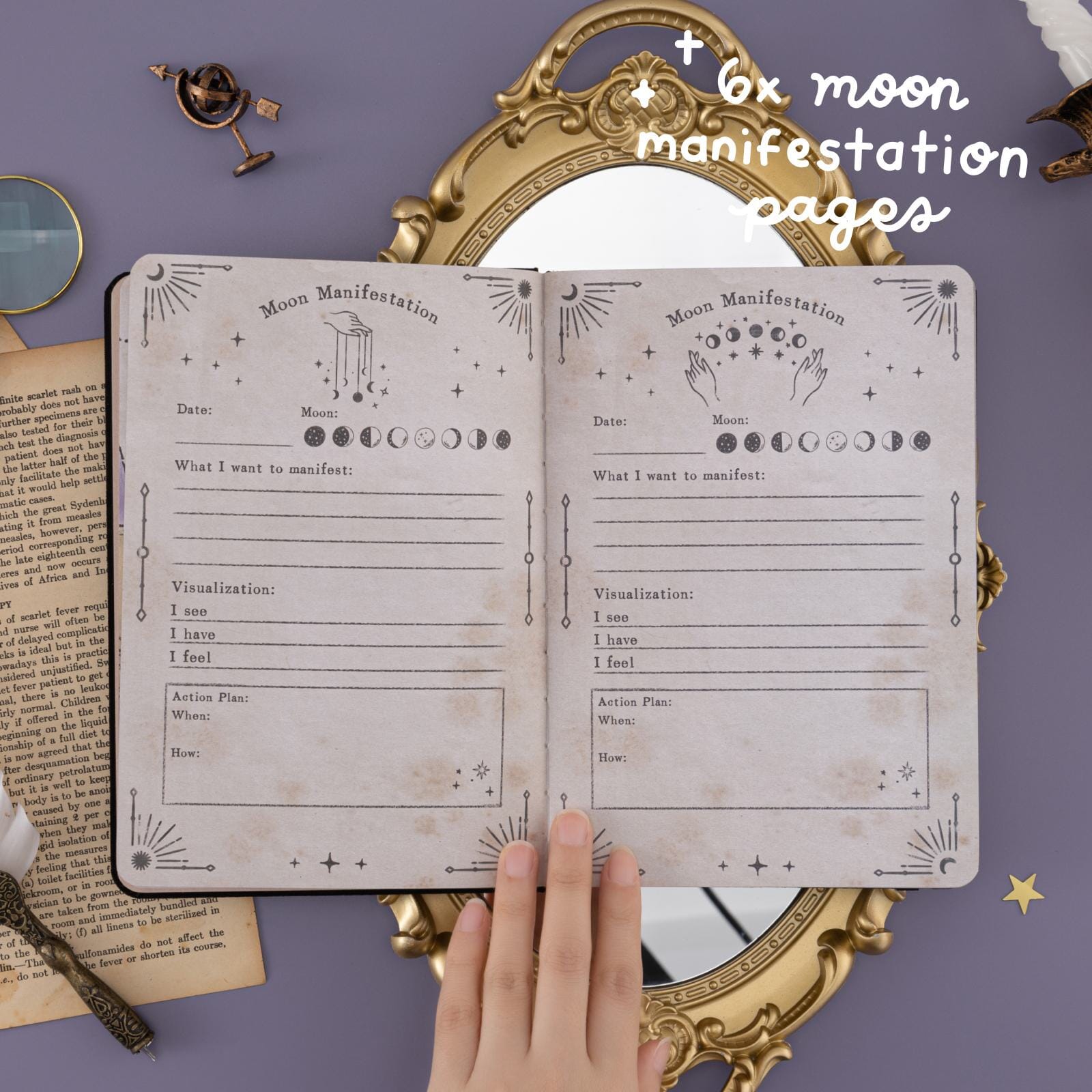 Tsuki 'The Moon' Collector's Edition 2025 Moon Planner Bullet Journal ☾
