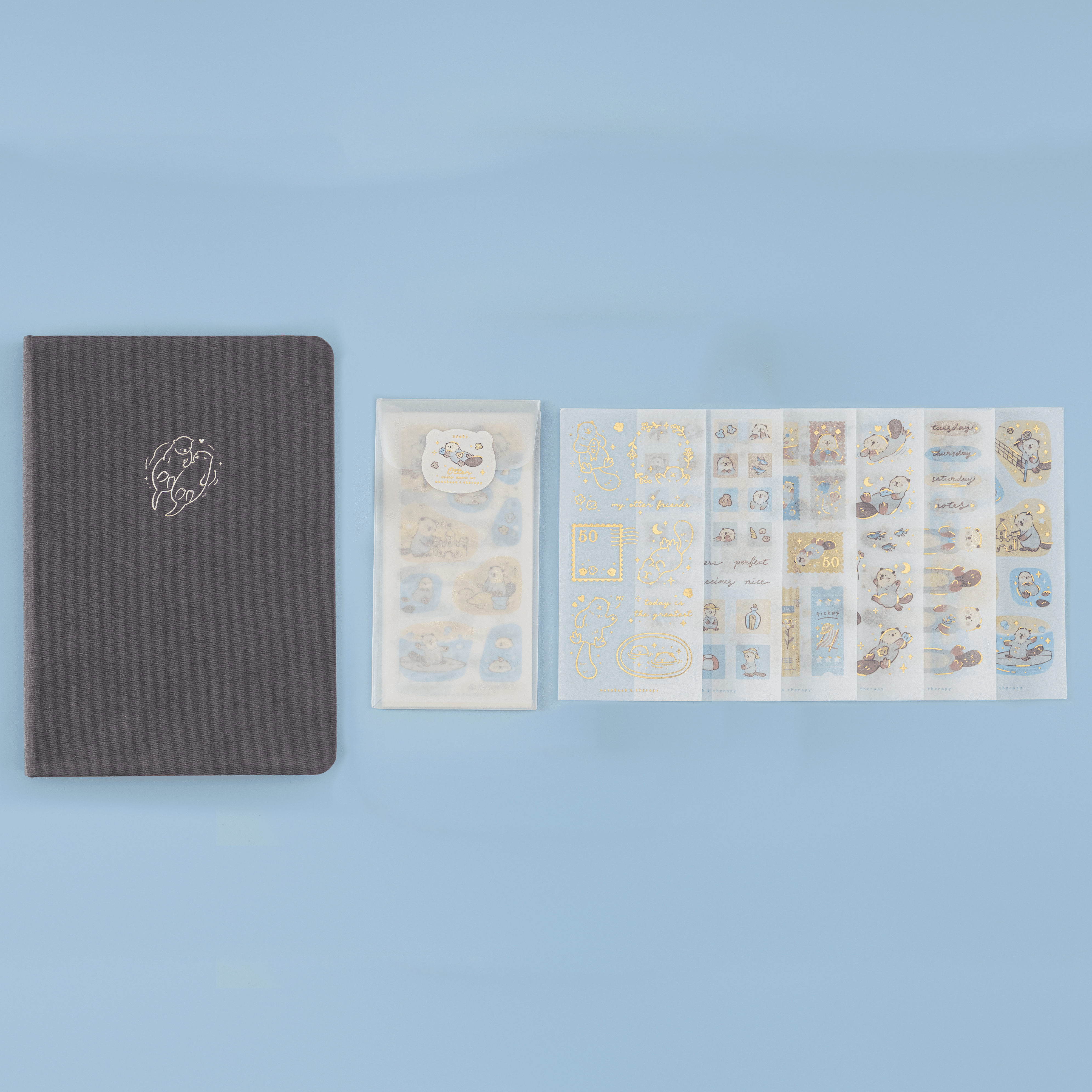 Tsuki ‘Otter Friends’ Limited Edition Bullet Journal ☾