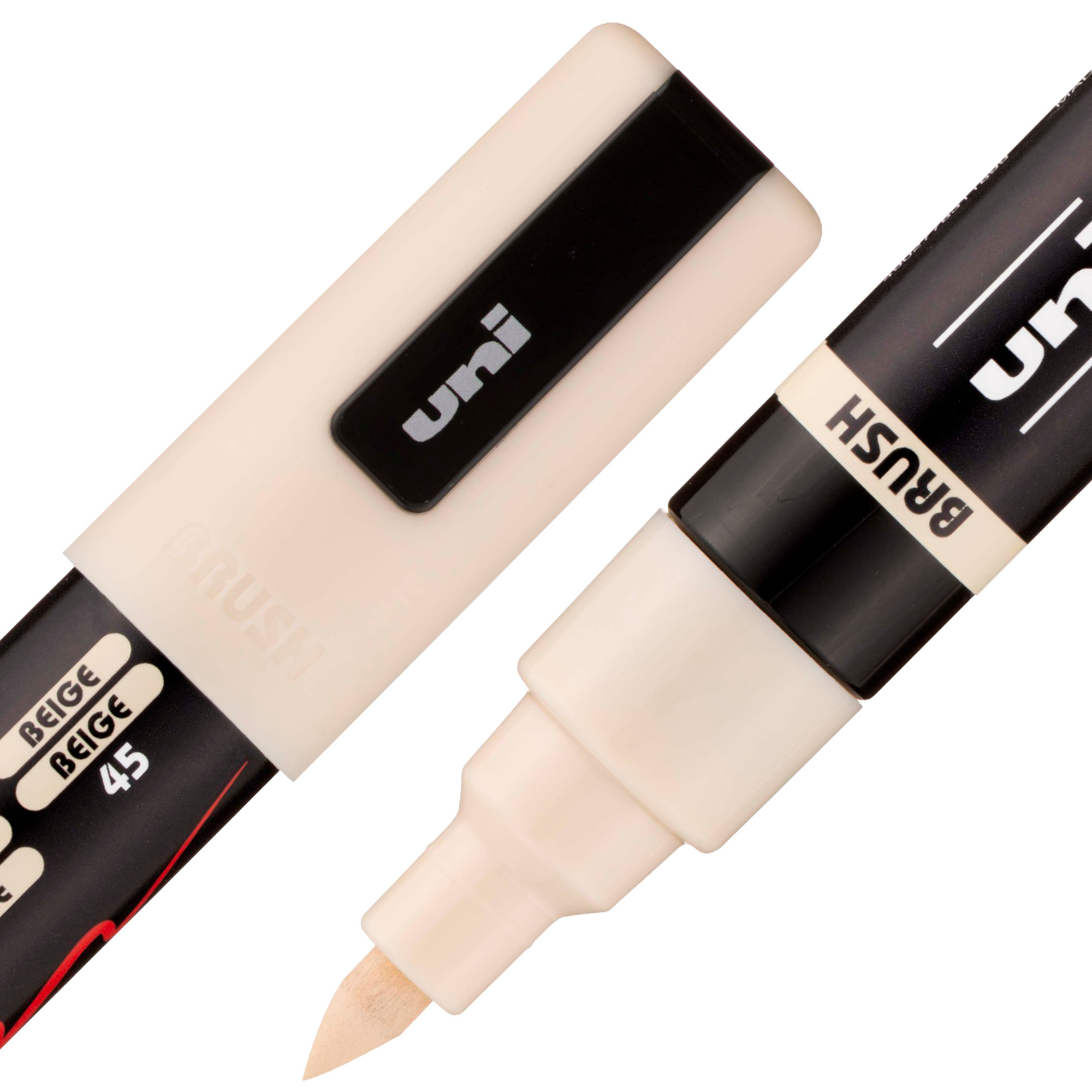 uni® POSCA® PC-5BR, Water-Based Brush Tip Paint Markers (8 Pack)
