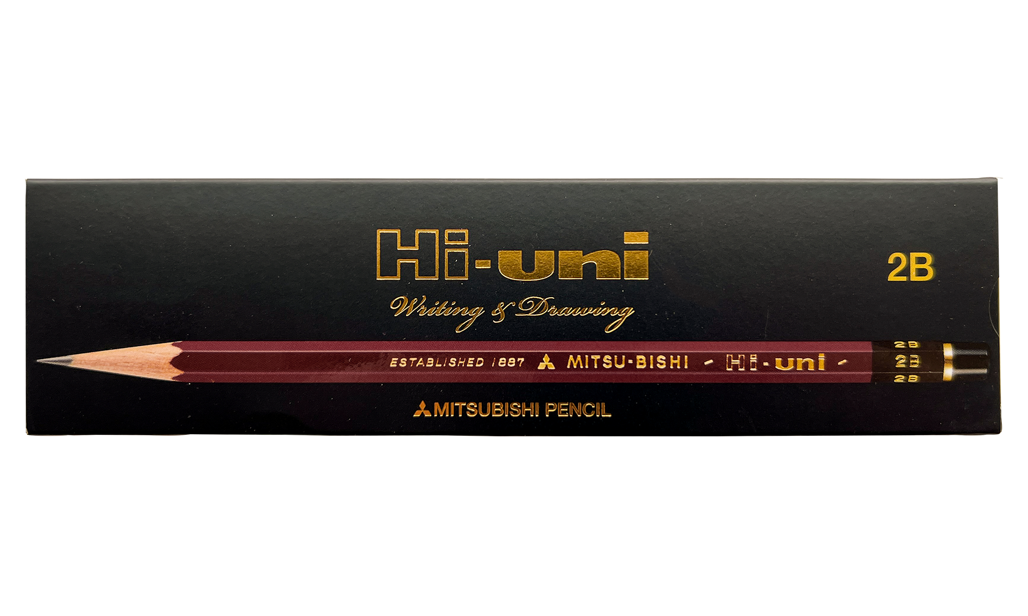 uniball™ Hi-uni Wooden Pencil, 12-pack