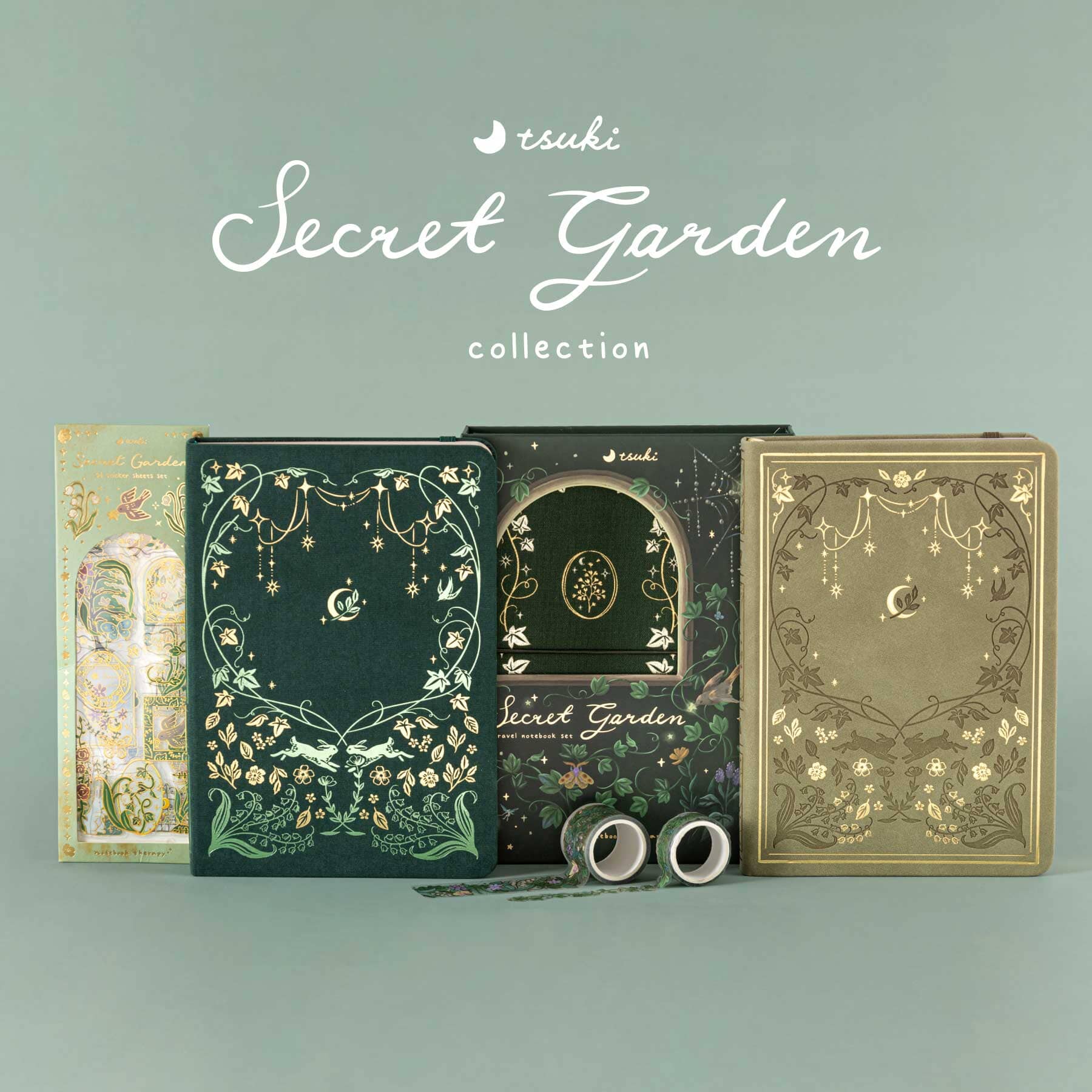 Tsuki 'Vintage Garden' Limited Edition Bullet Journal ☾