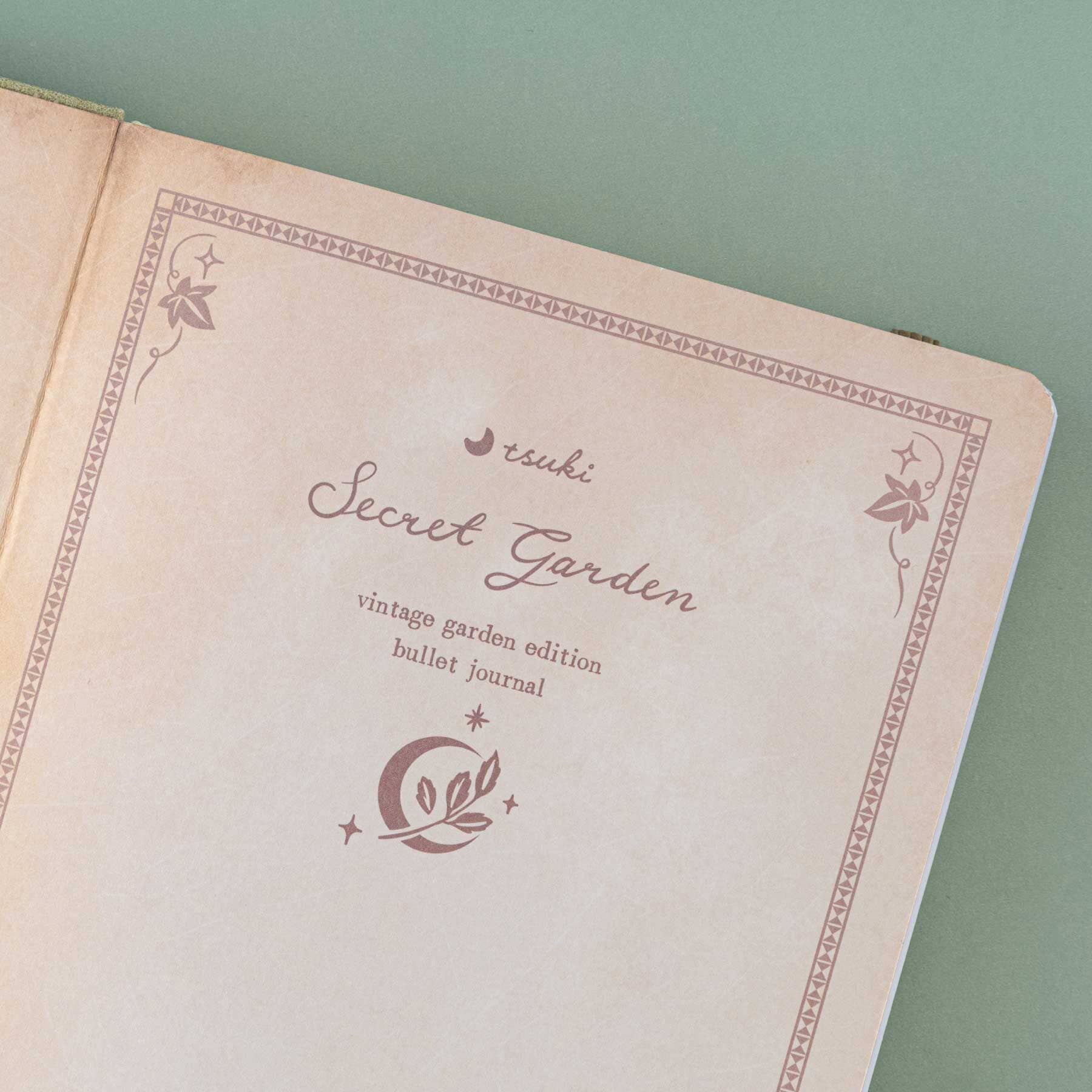 Tsuki 'Vintage Garden' Limited Edition Bullet Journal ☾
