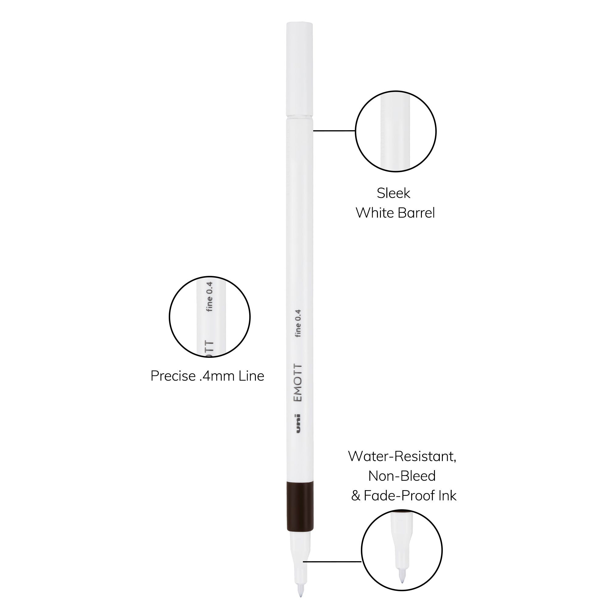 uni® EMOTT, Fine Line Marker