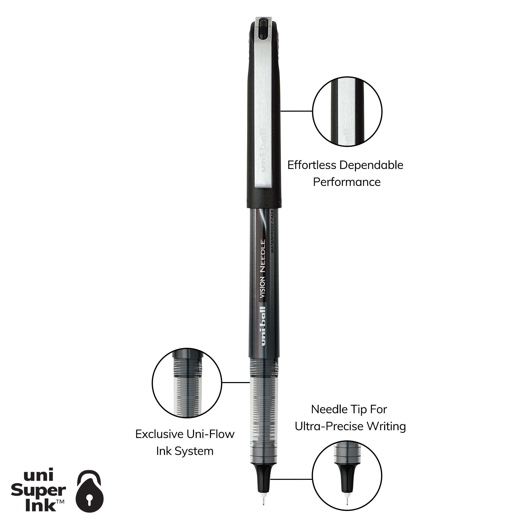 uniball™ Vision Needle Rollerball Pen