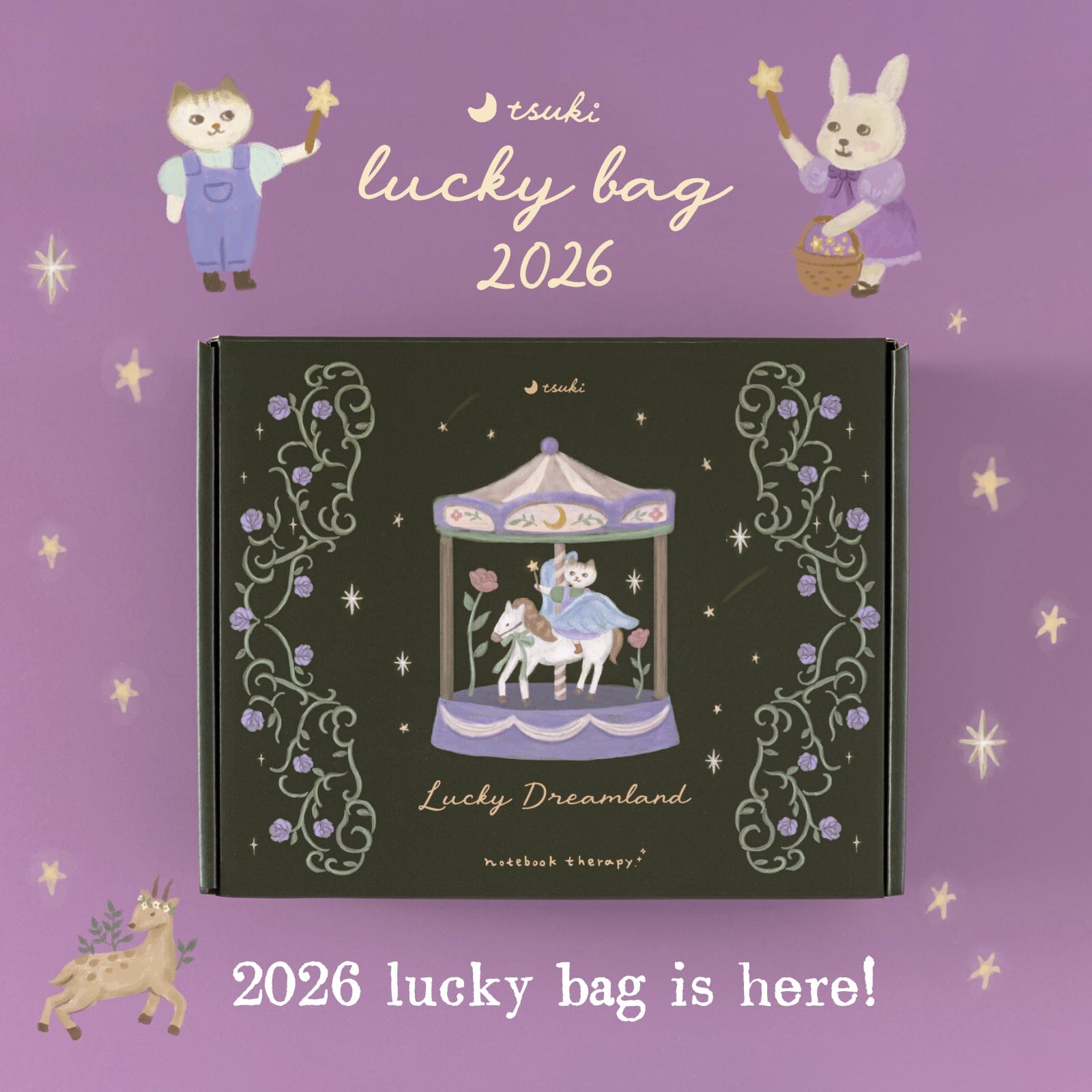 Tsuki 'Lucky Dreamland' 2026 Lucky Bag ☾