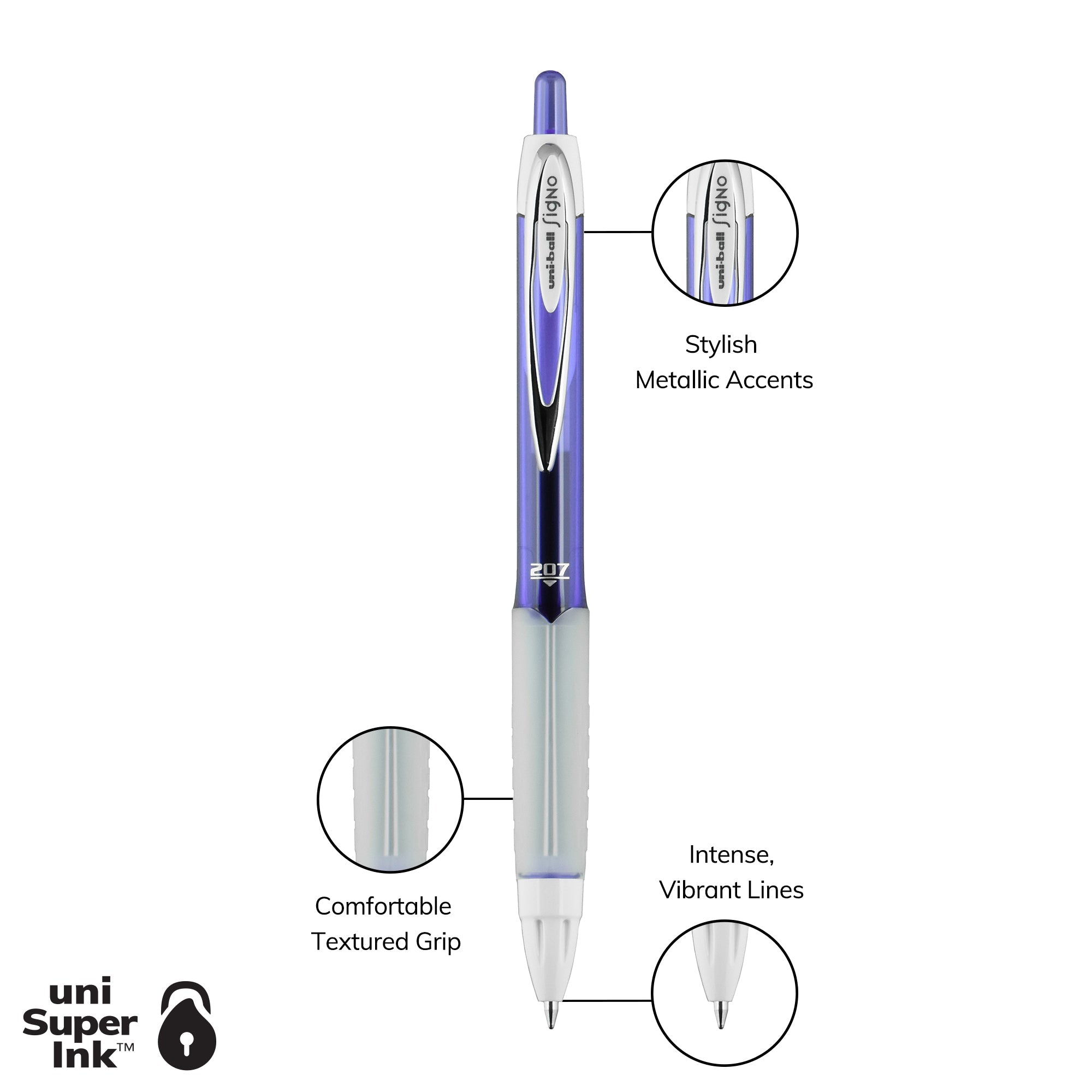 uniball™ 207 Fashion, Gel Pen