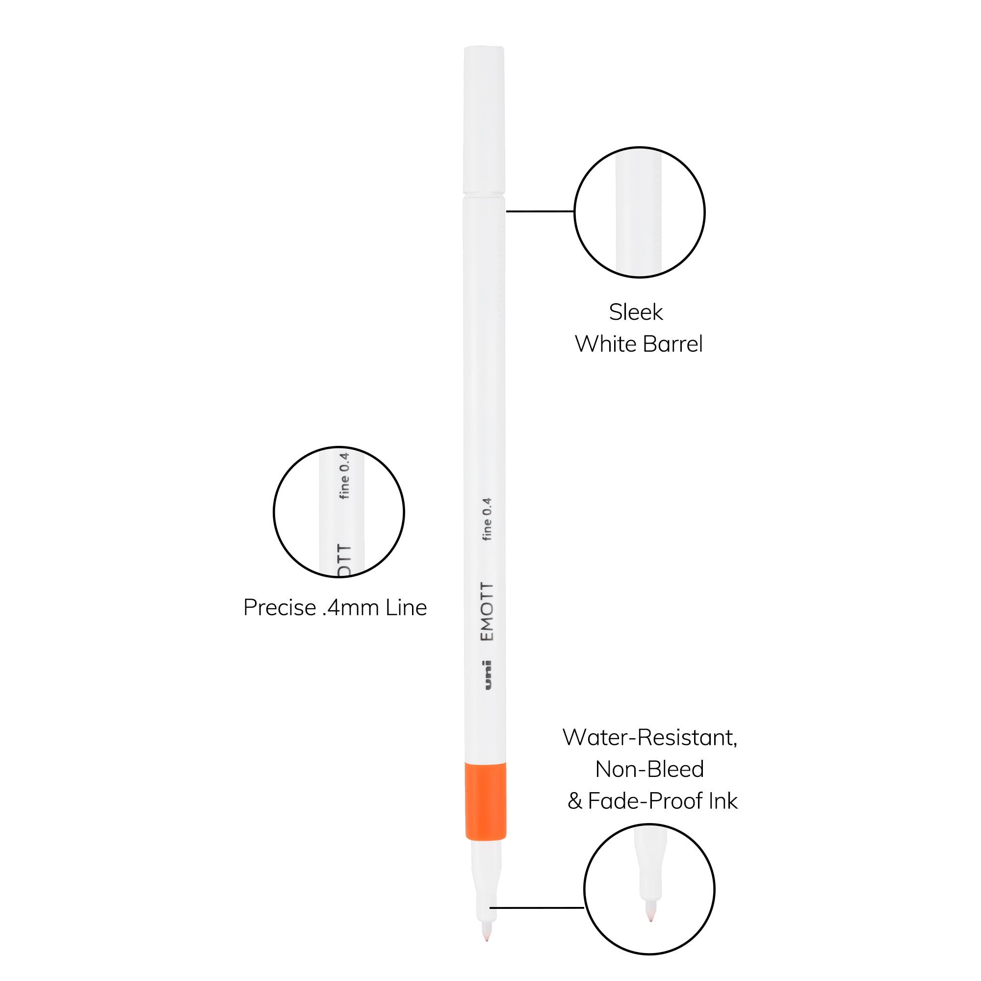 uni® EMOTT, Fine Line Marker