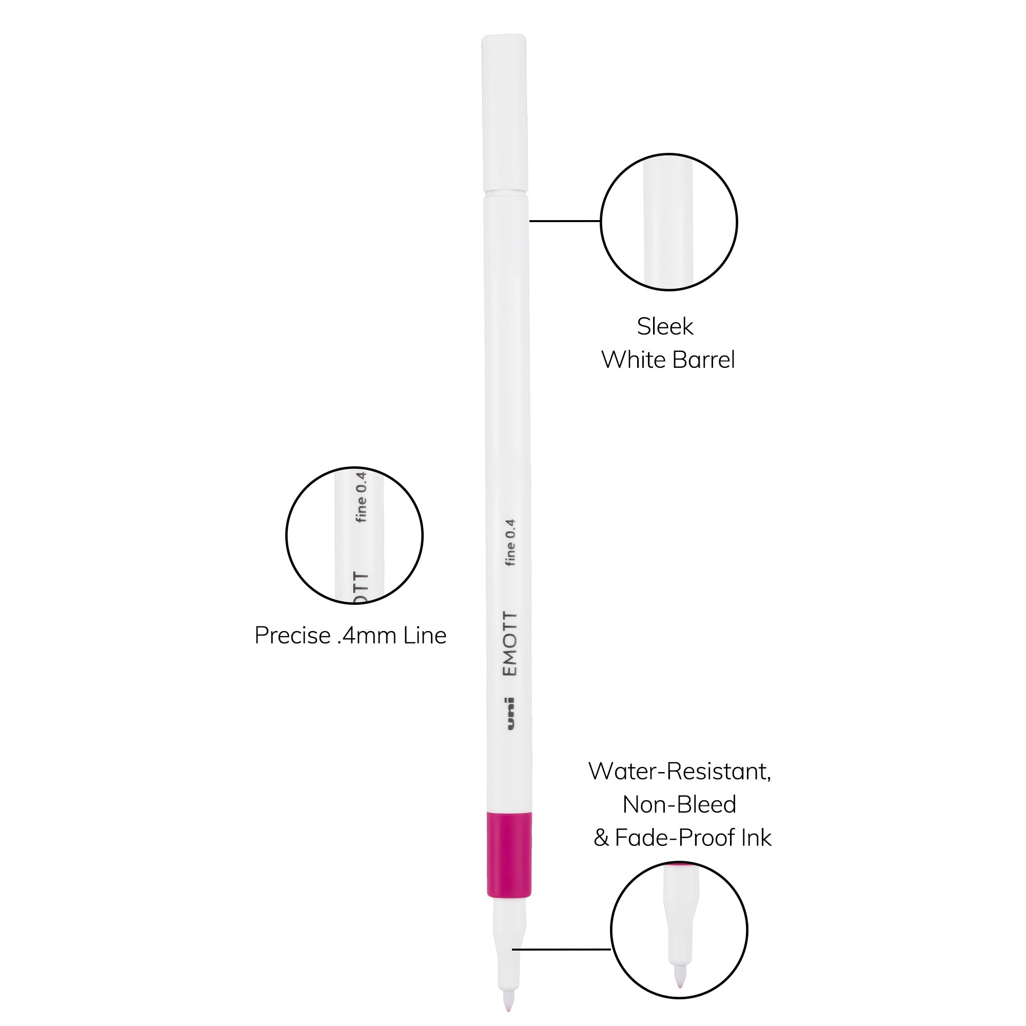 uni® EMOTT, Fine Line Marker