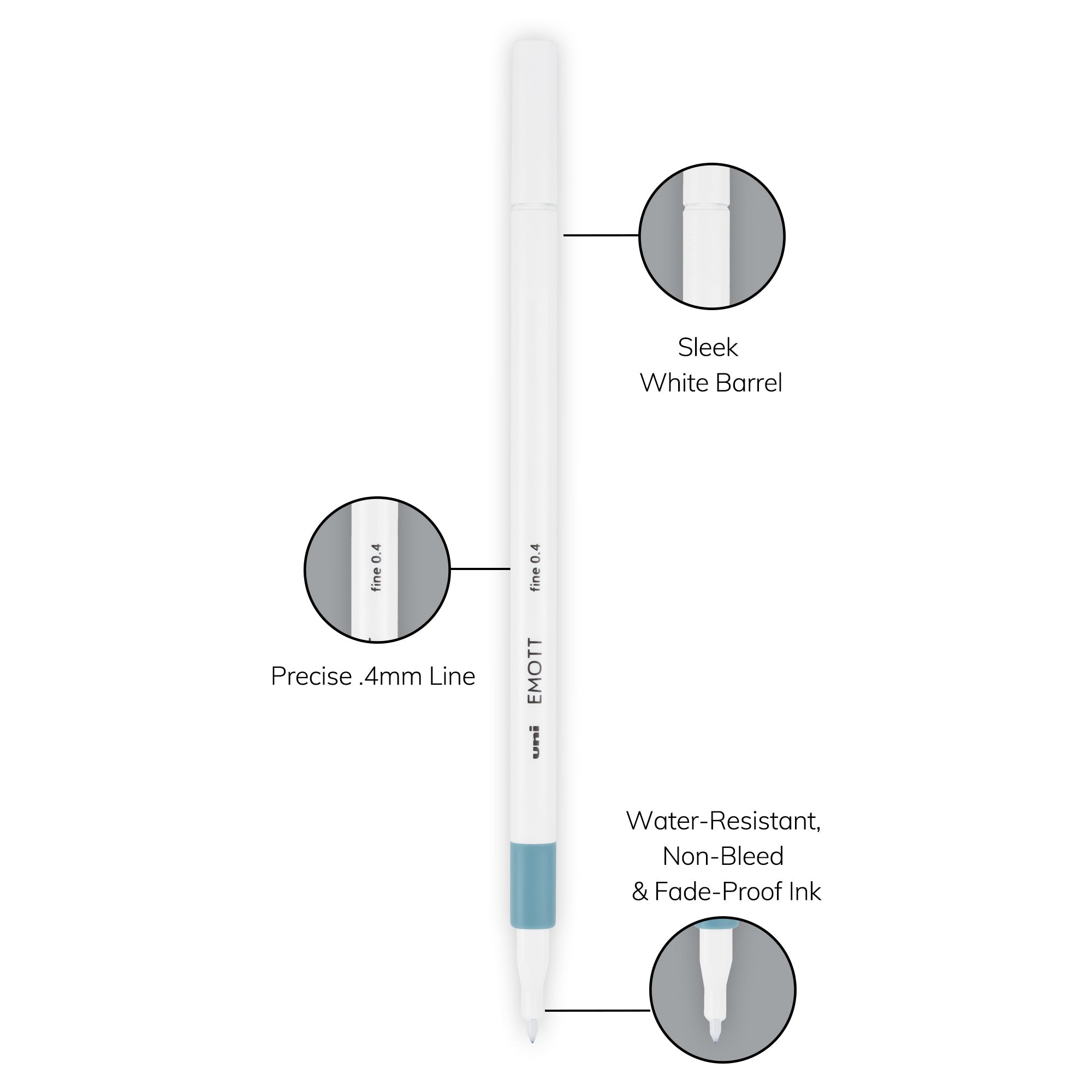 uni® EMOTT, Fine Line Marker
