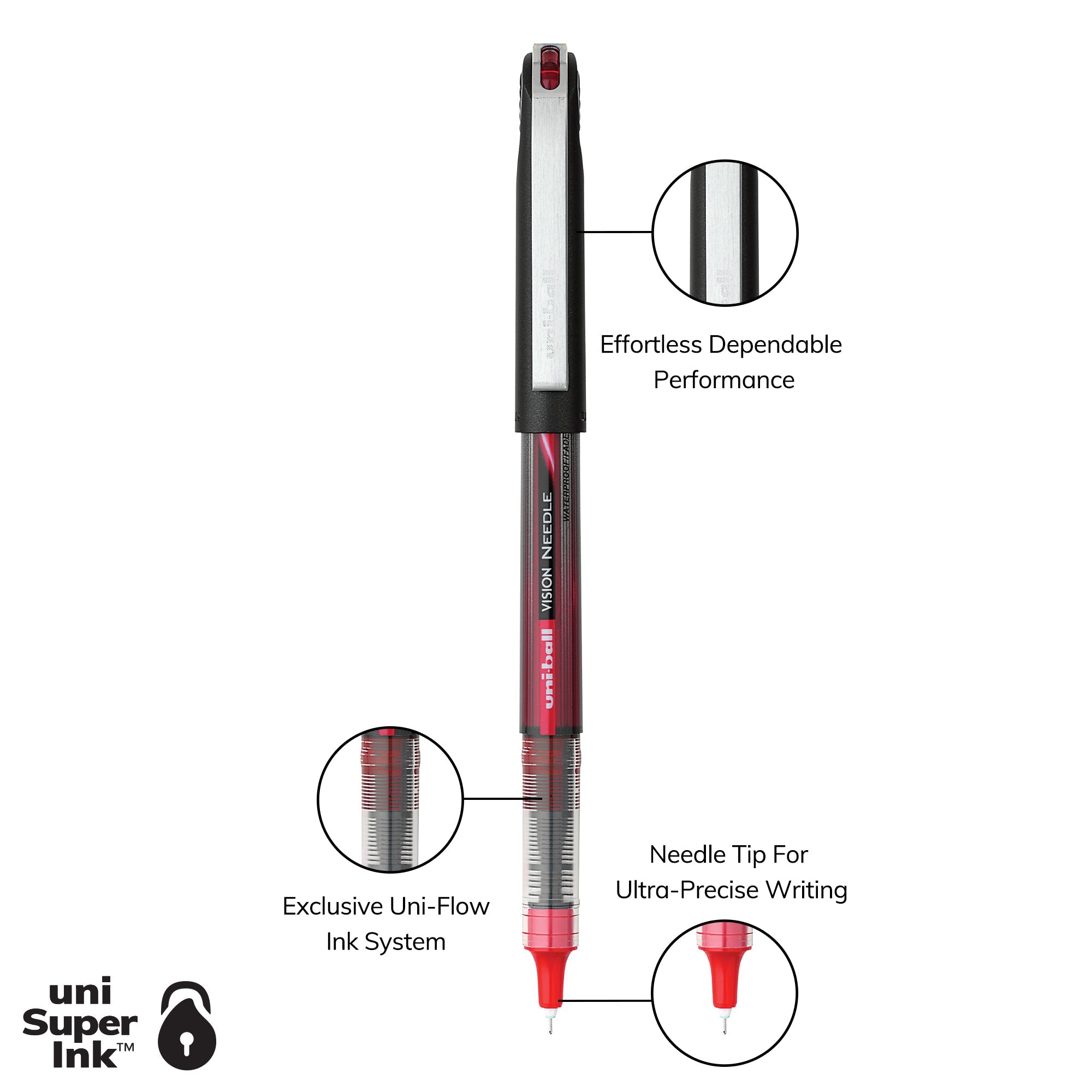 uniball™ Vision Needle Rollerball Pen