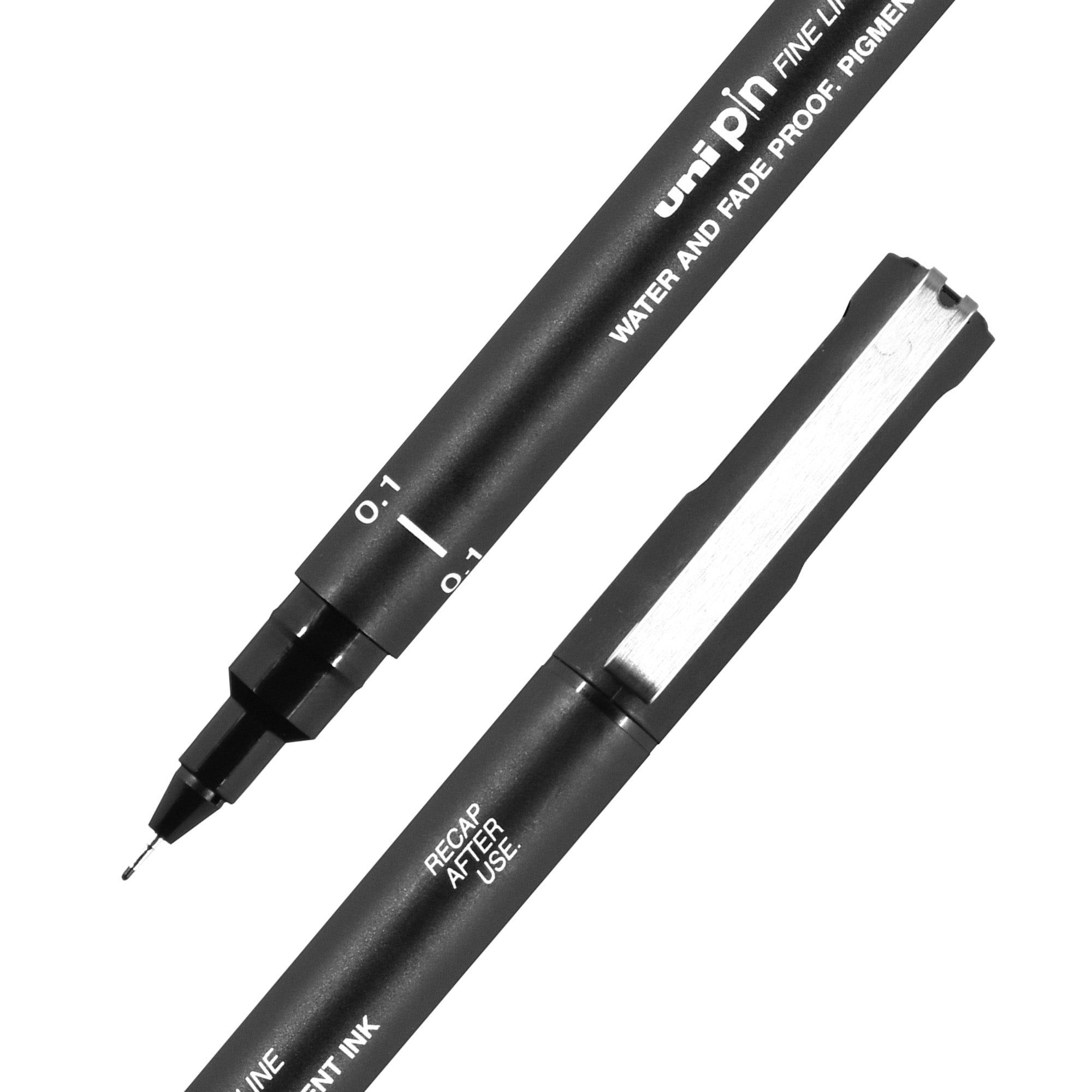 uni® Pin, Fine Line Drawing Pen, 0.1 mm