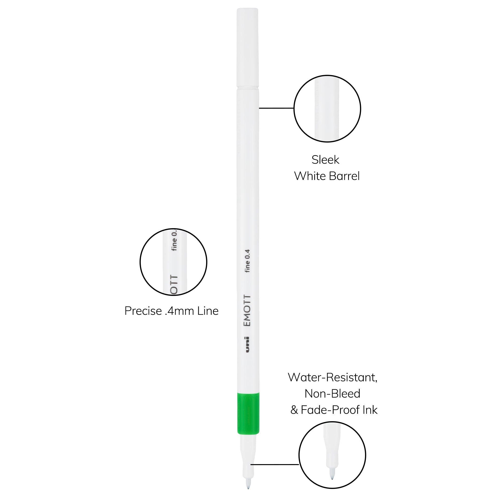 uni® EMOTT, Fine Line Marker