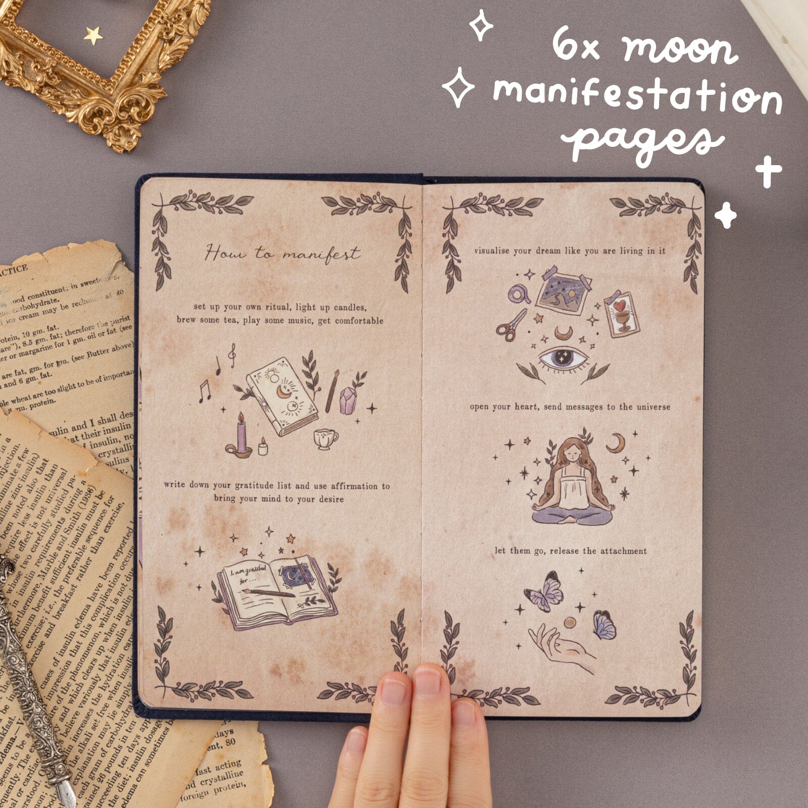 Tsuki 'The Moon' Collector's Edition Moon Planner Travel Notebook ☾