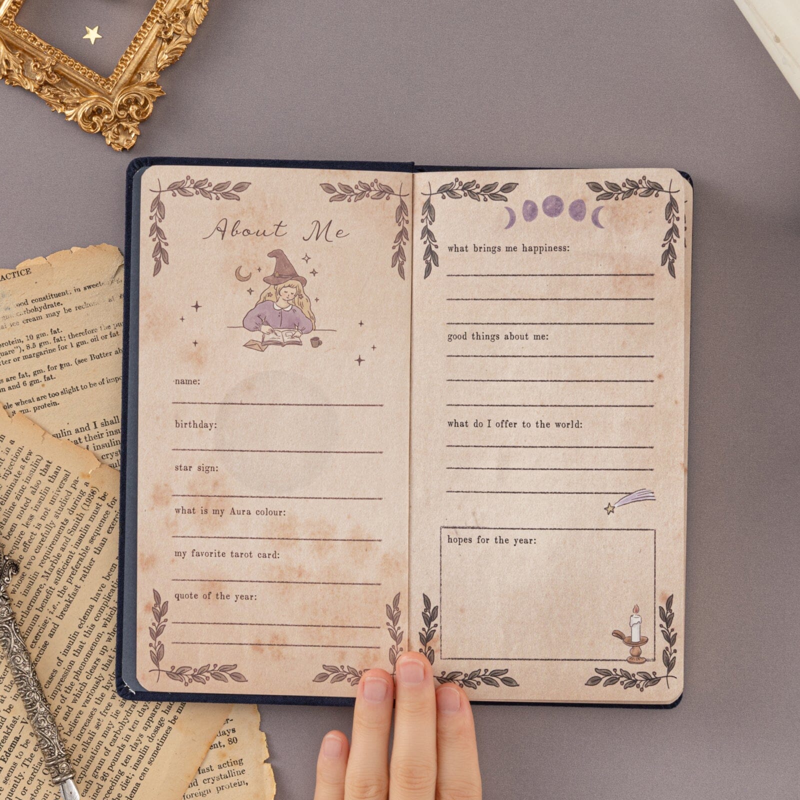 Tsuki 'The Moon' Collector's Edition Moon Planner Travel Notebook ☾