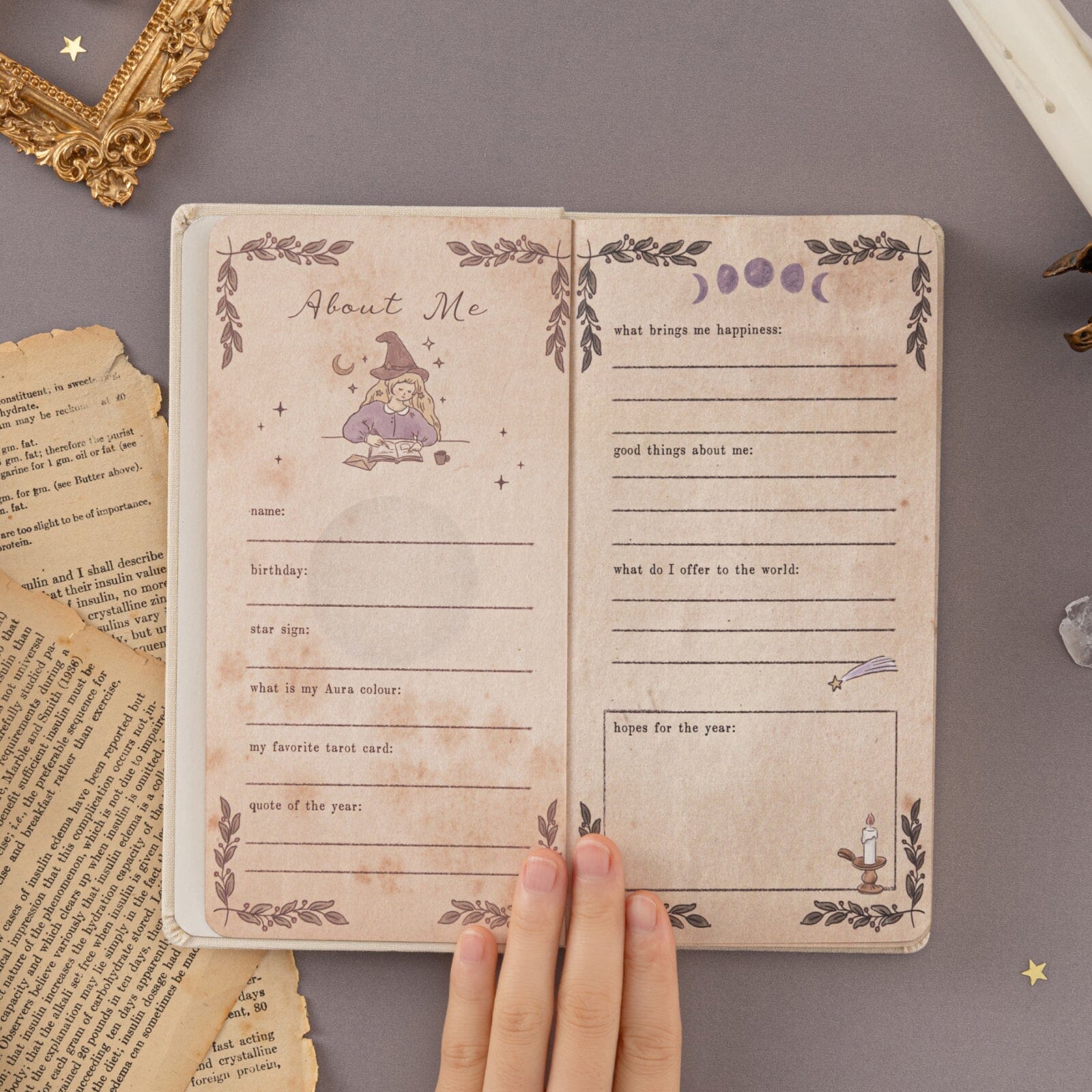 Tsuki 'The Sun' Collector's Edition Moon Planner Travel Notebook ☾
