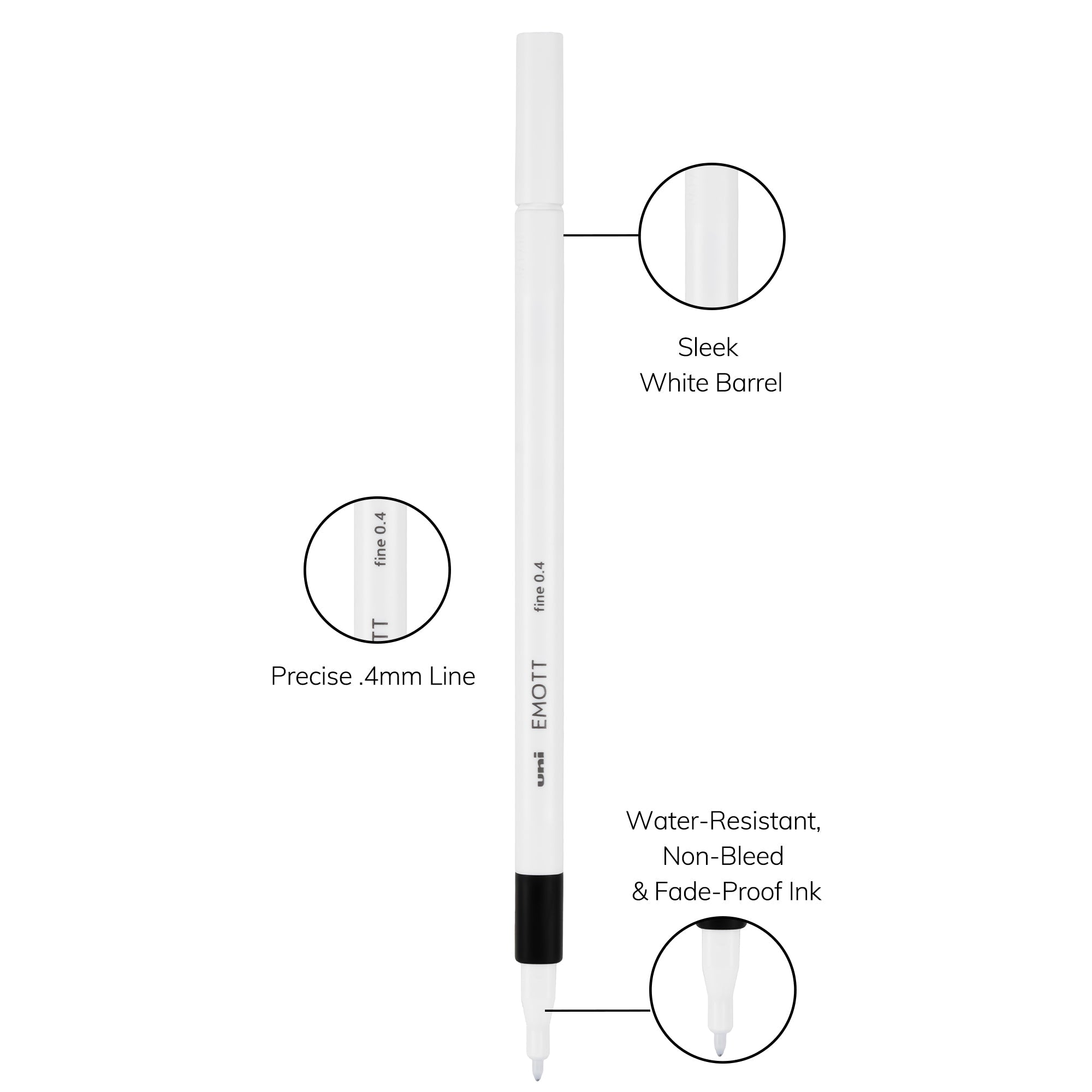 uni® EMOTT, Fine Line Marker