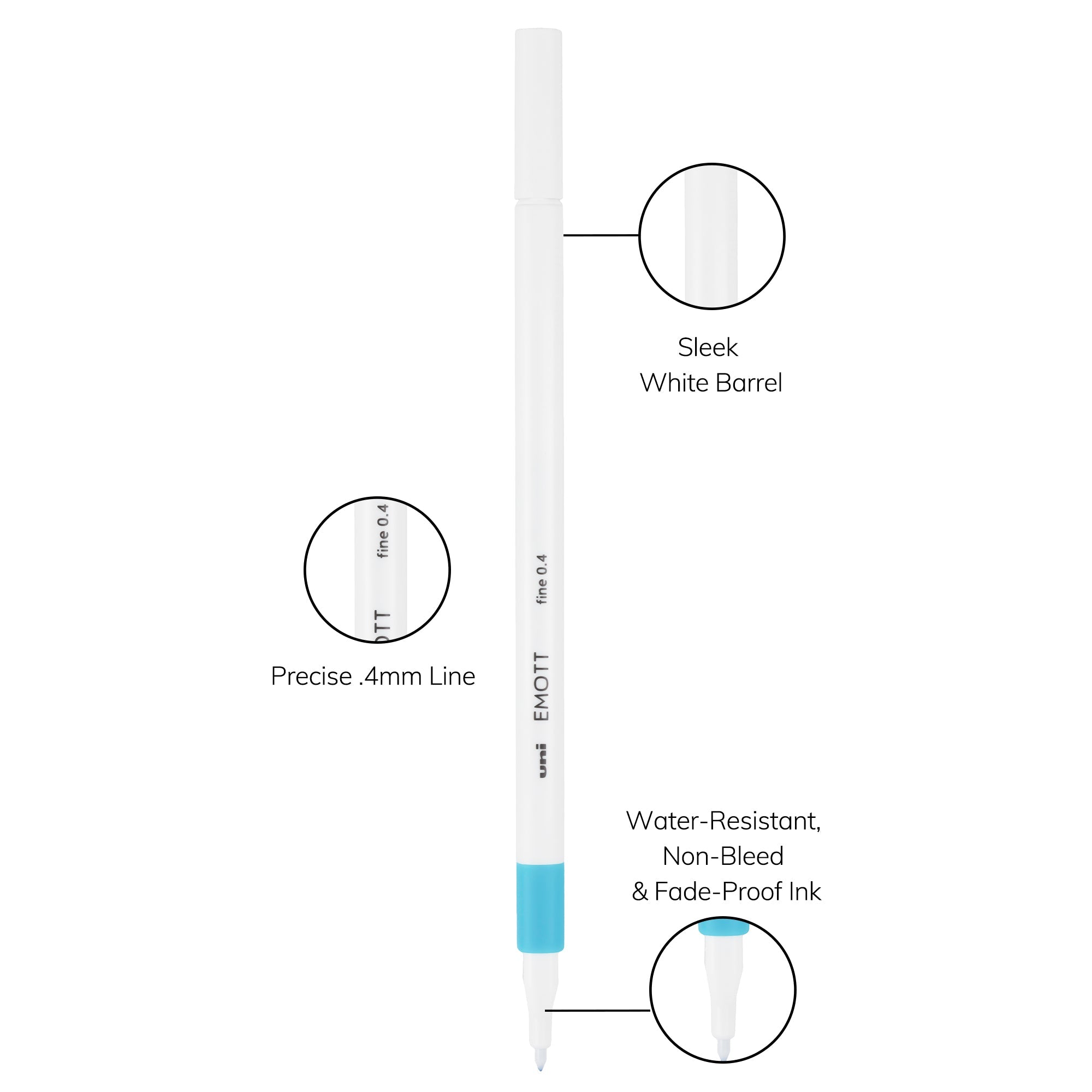 uni® EMOTT, Fine Line Marker